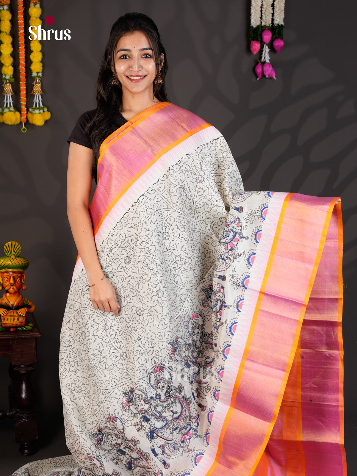 EBS01768 - Hindolam - Saree - Shop on Shrus.com