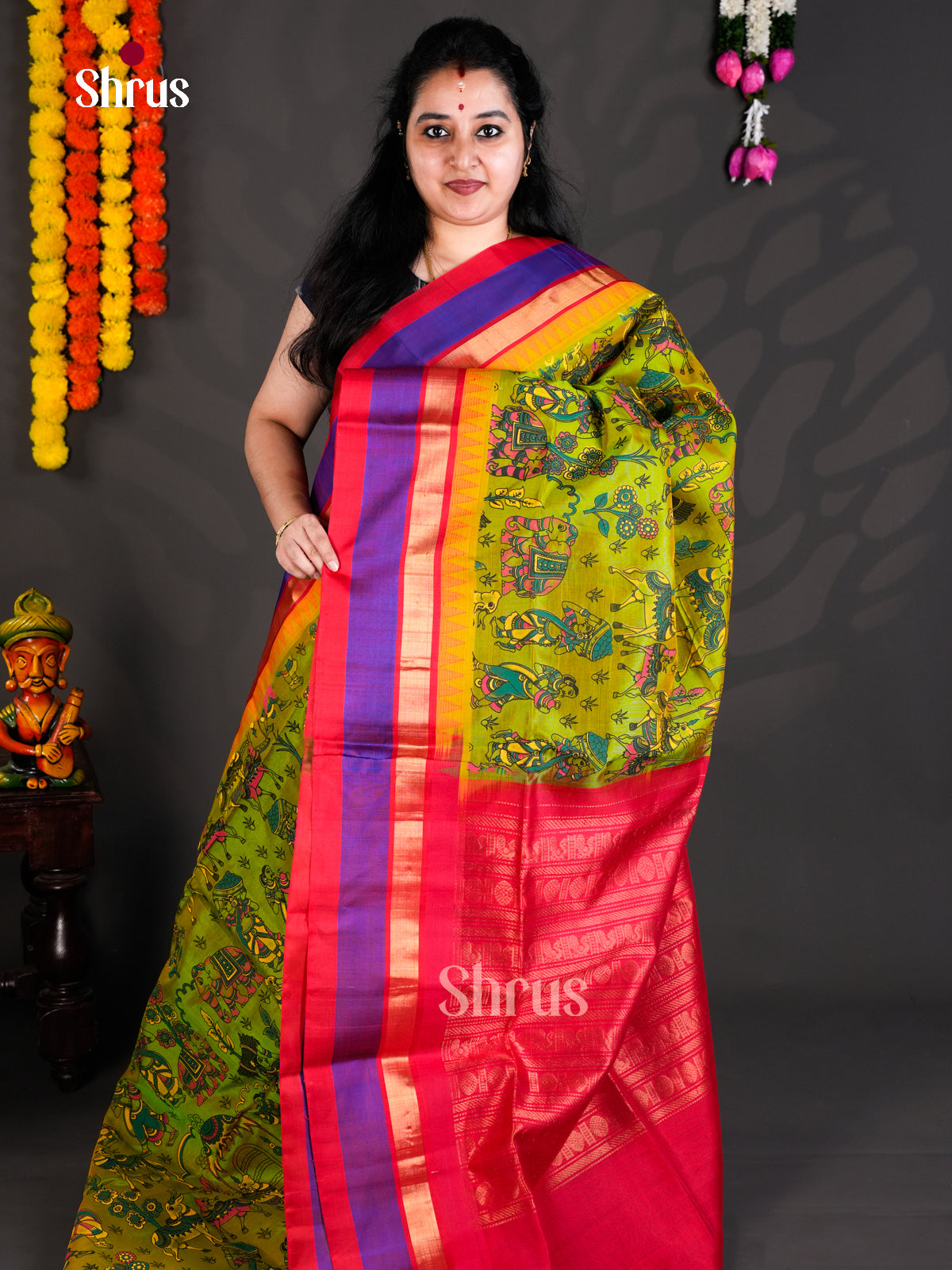 EBS01771 - Hindolam - Saree - Shop on Shrus.com