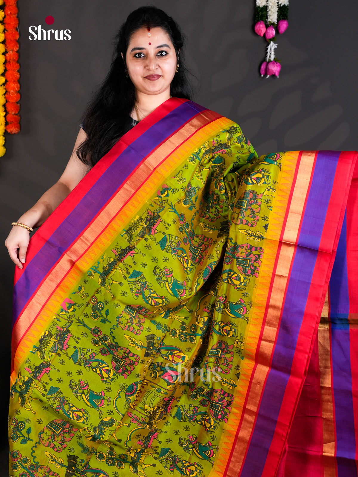 EBS01771 - Hindolam - Saree - Shop on Shrus.com