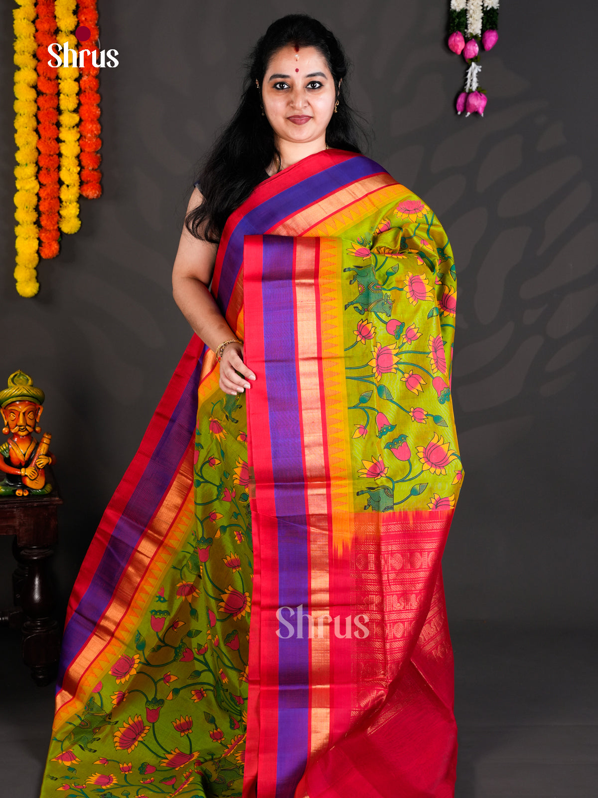 EBS01782 - Hindolam - Saree - Shop on Shrus.com