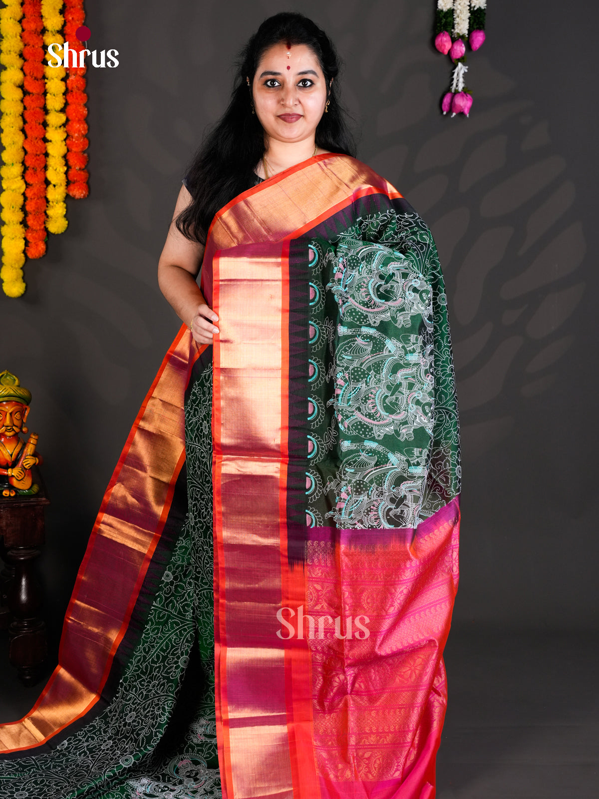 EBS01786 - Hindolam - Saree - Shop on Shrus.com