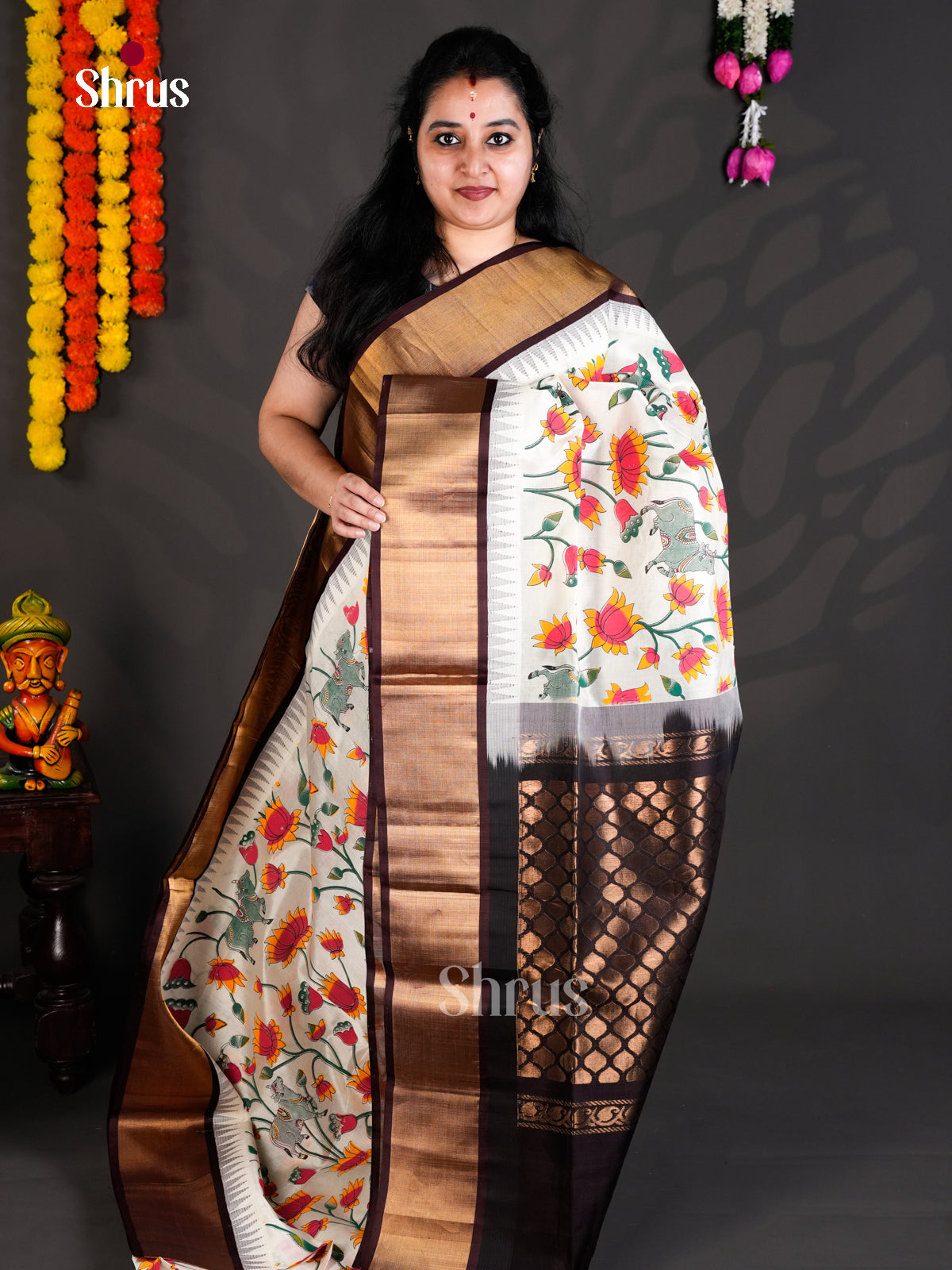 EBS01790 - Hindolam - Saree - Shop on Shrus.com