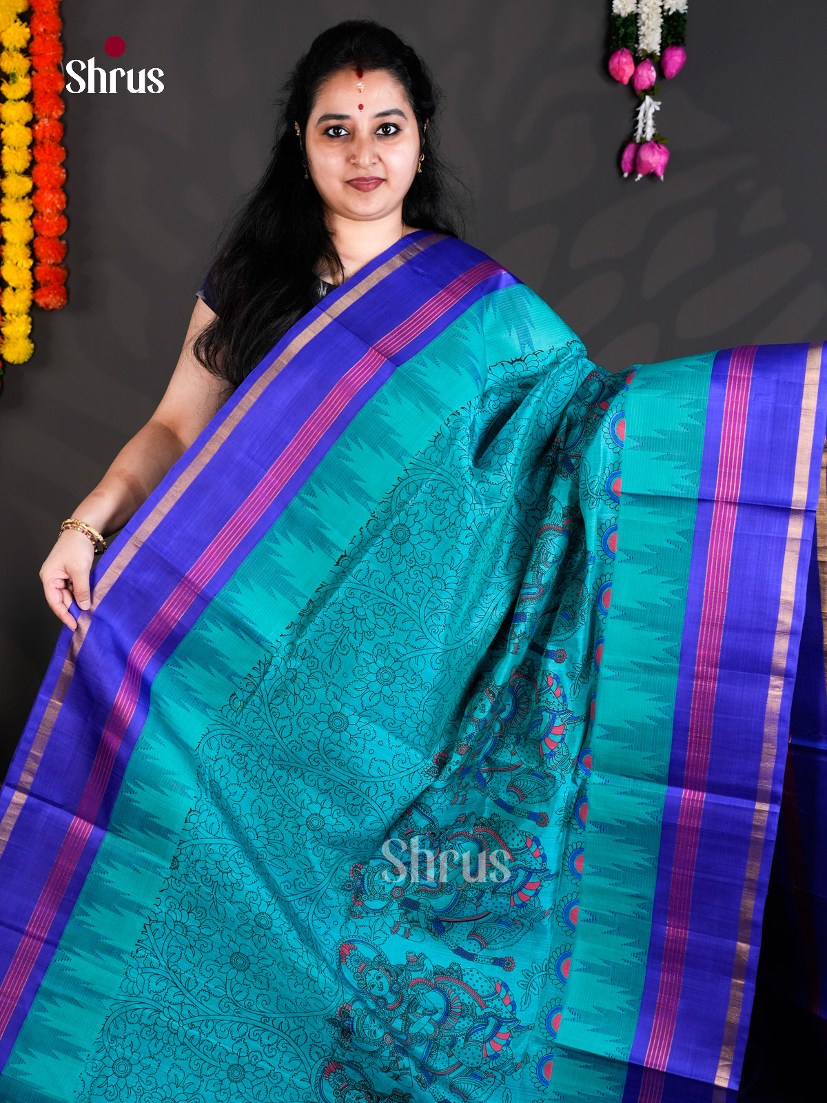 EBS01795 - Hindolam - Saree - Shop on Shrus.com