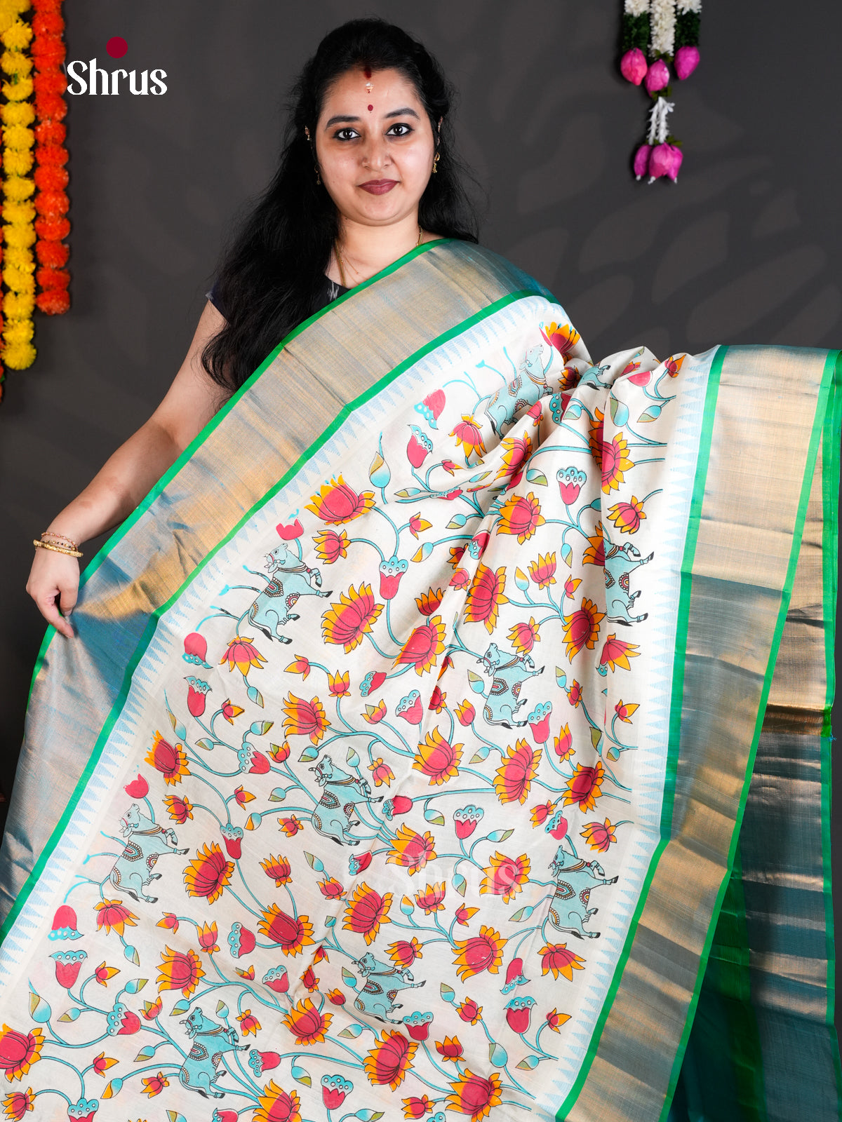 EBS01801 - Hindolam - Saree - Shop on Shrus.com