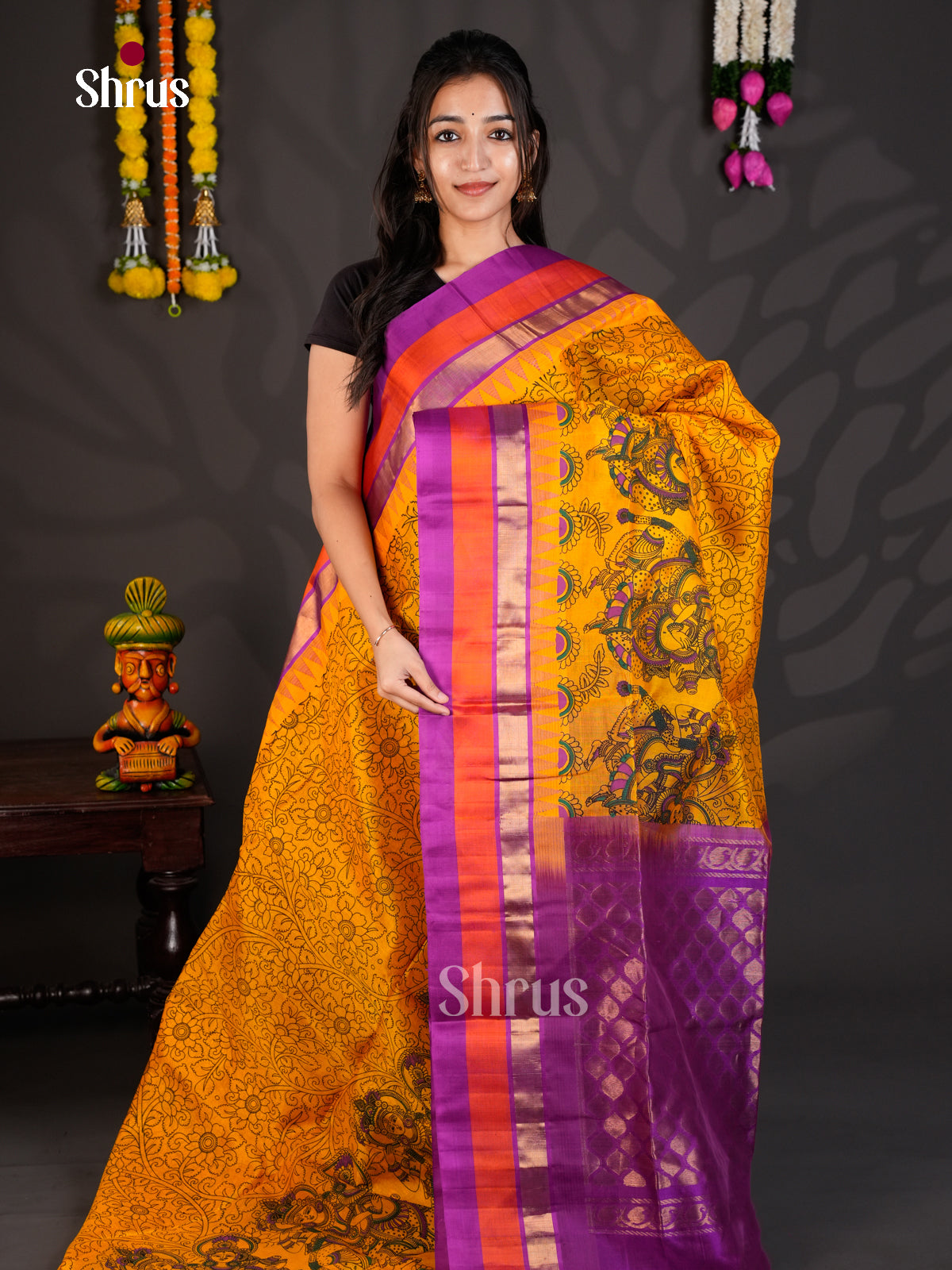 EBS01809 - Hindolam - Saree - Shop on Shrus.com