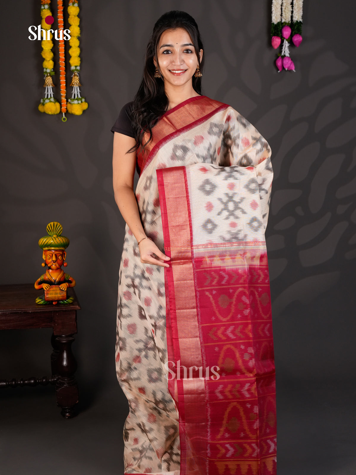 EBS01846 - Pochampally sico - Saree - Shop on Shrus.com
