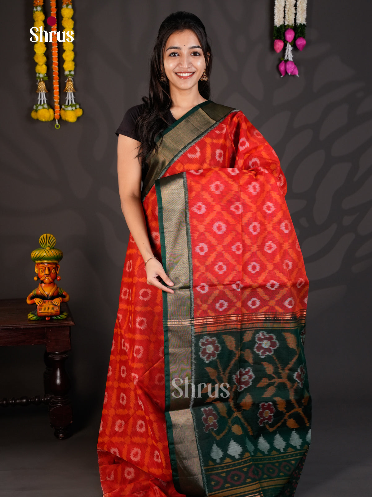 EBS01866 - Pochampally sico - Saree - Shop on Shrus.com