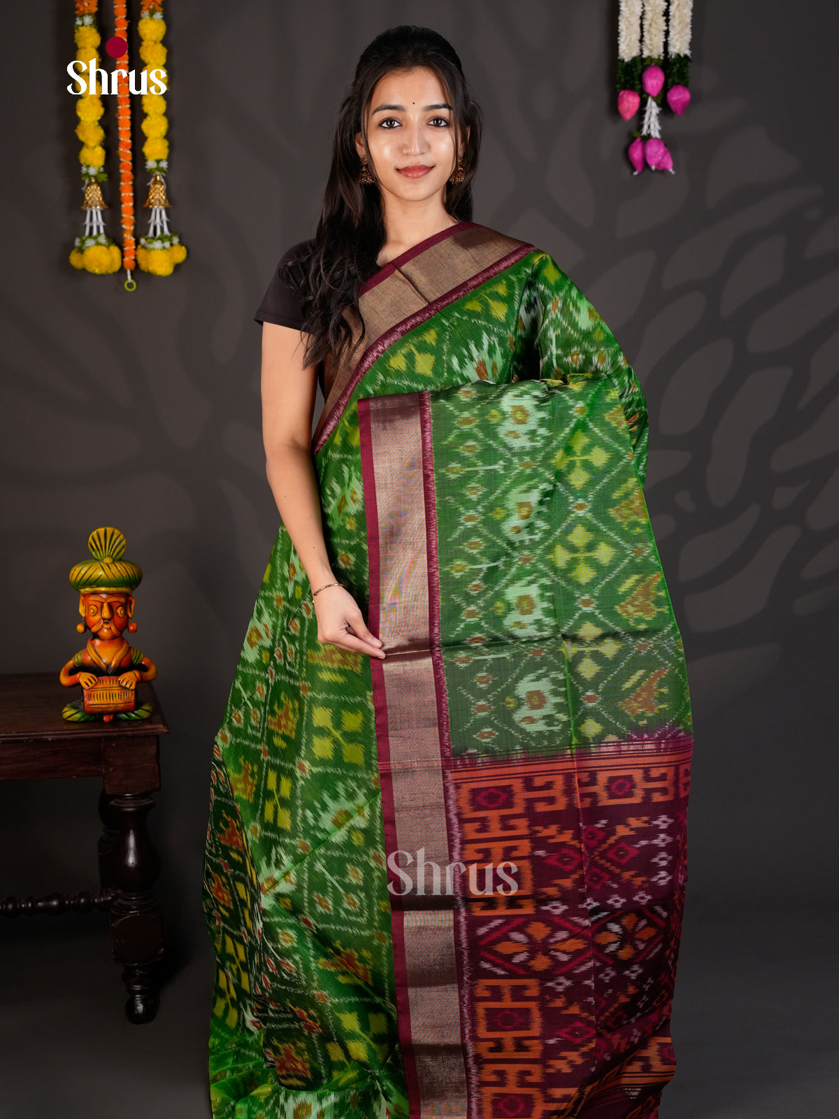EBS01879 - Pochampally sico - Saree - Shop on Shrus.com