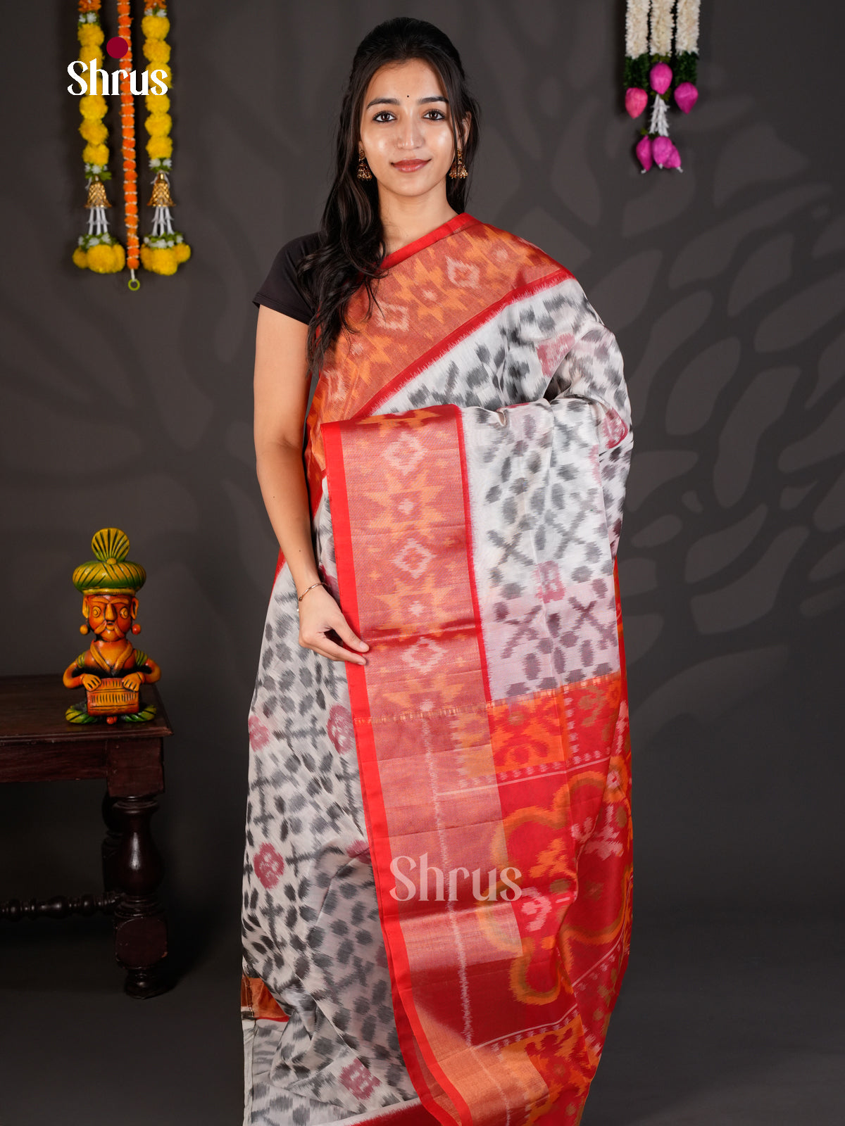 EBS01901 - Pochampally sico - Saree - Shop on Shrus.com