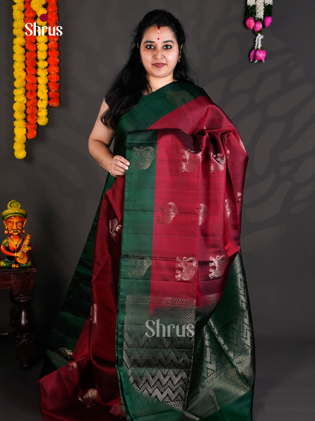 EBS01927 - Soft Silk - Saree - Shop on Shrus.com