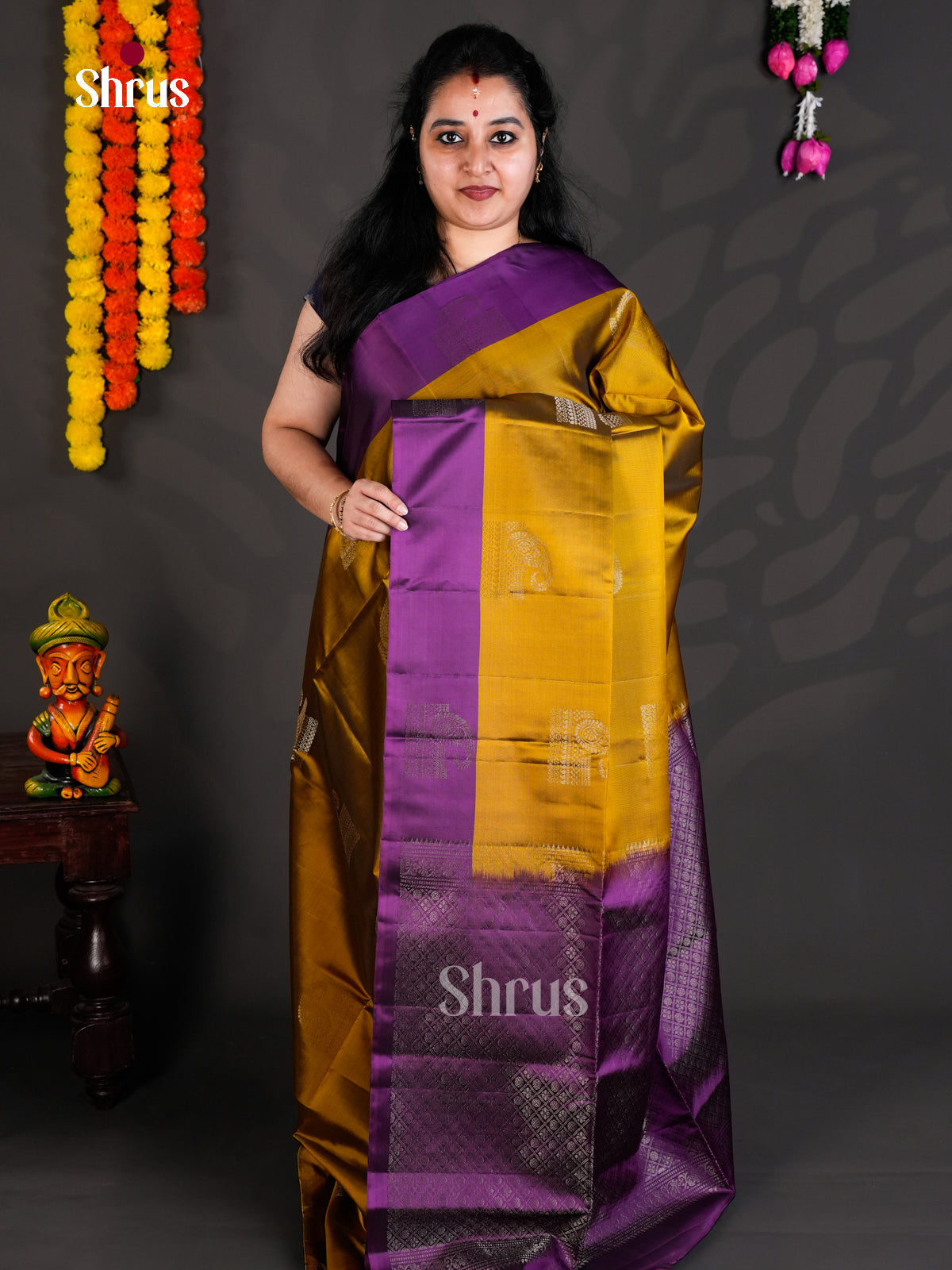 EBS01930 - Softsilk-halfpure - Saree - Shop on Shrus.com