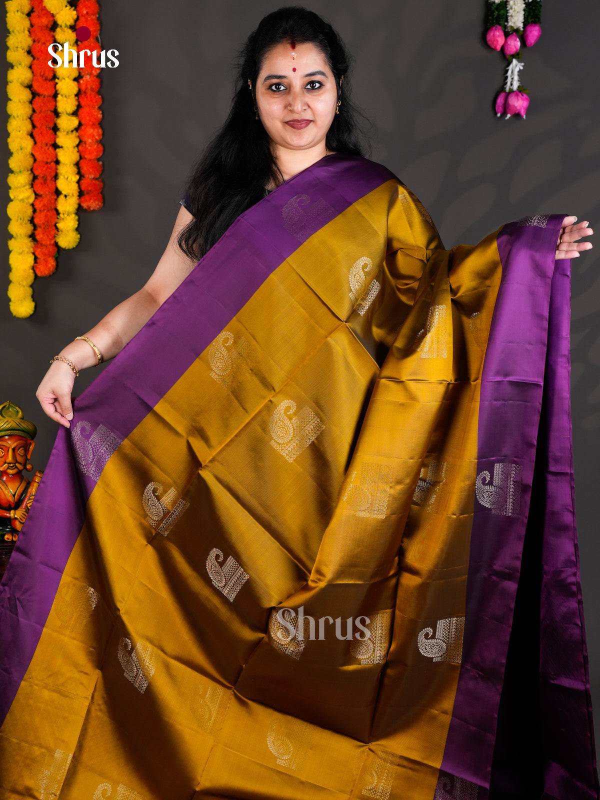 EBS01930 - Softsilk-halfpure - Saree - Shop on Shrus.com