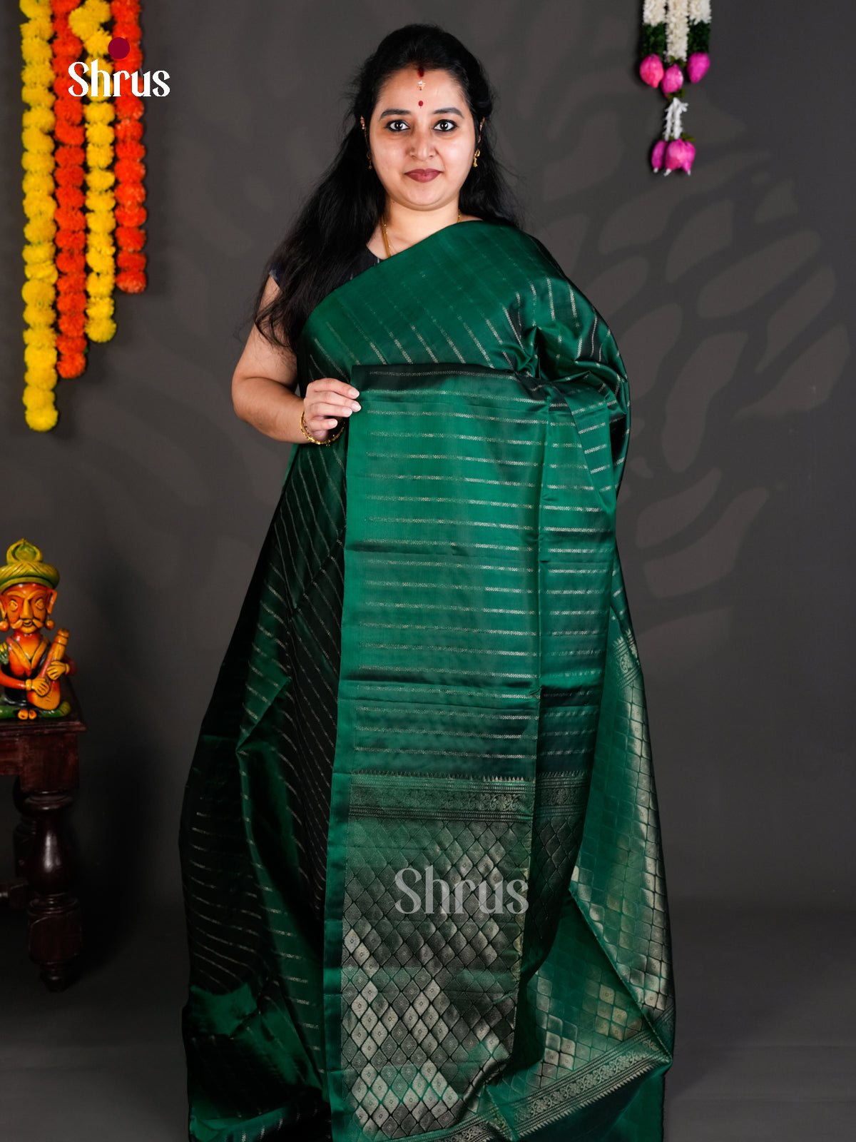 EBS01932 - Softsilk-halfpure - Saree - Shop on Shrus.com