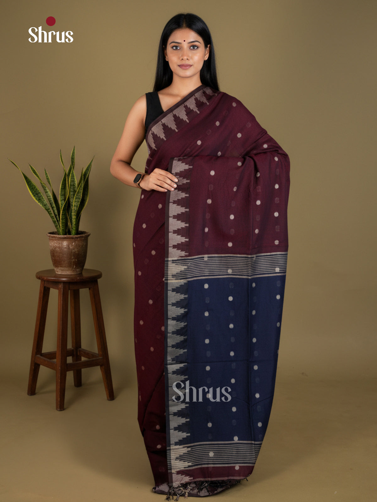 EBS03031 - Bengal cotton - Saree - Shop on Shrus.com