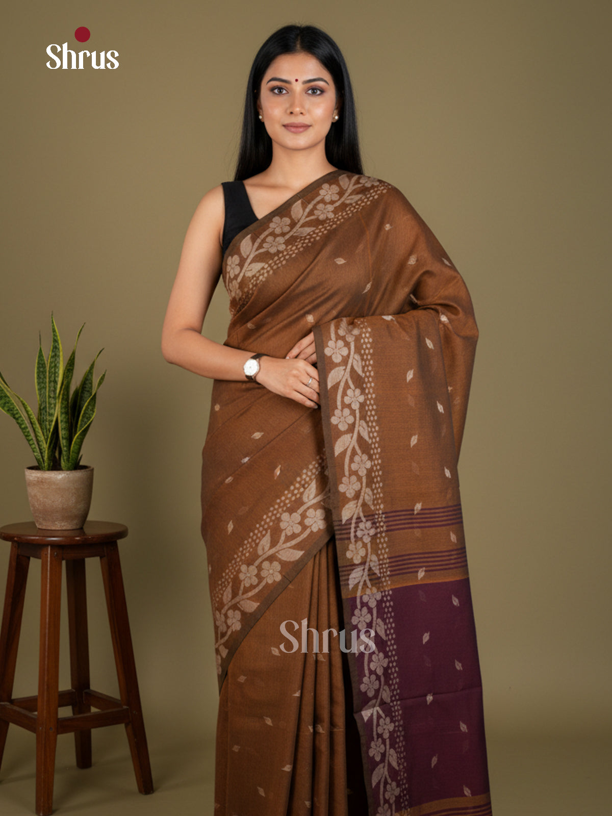 EBS03149 - Bengal cotton - Saree - Shop on Shrus.com