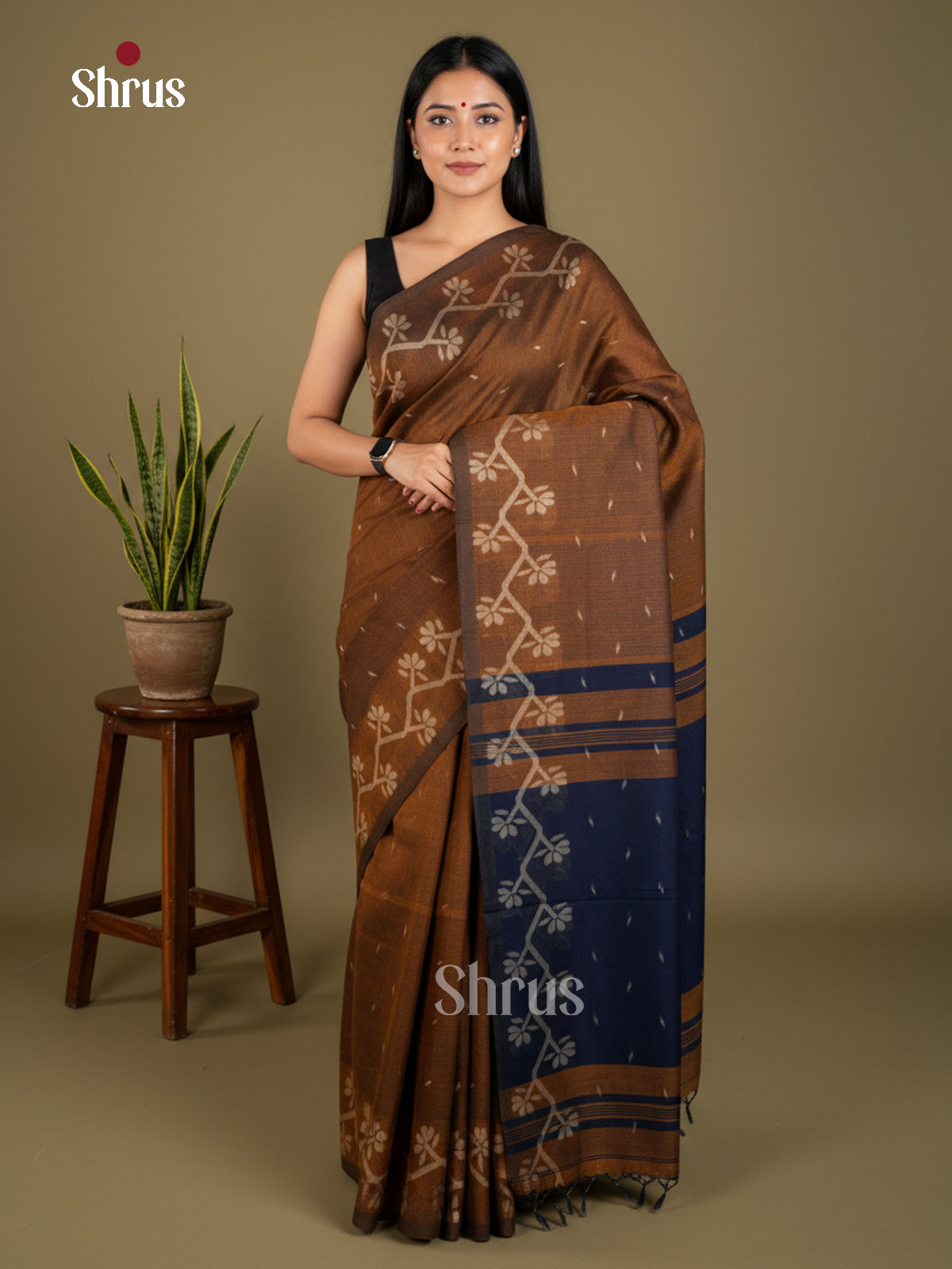 EBS03158 - Bengal cotton - Saree - Shop on Shrus.com