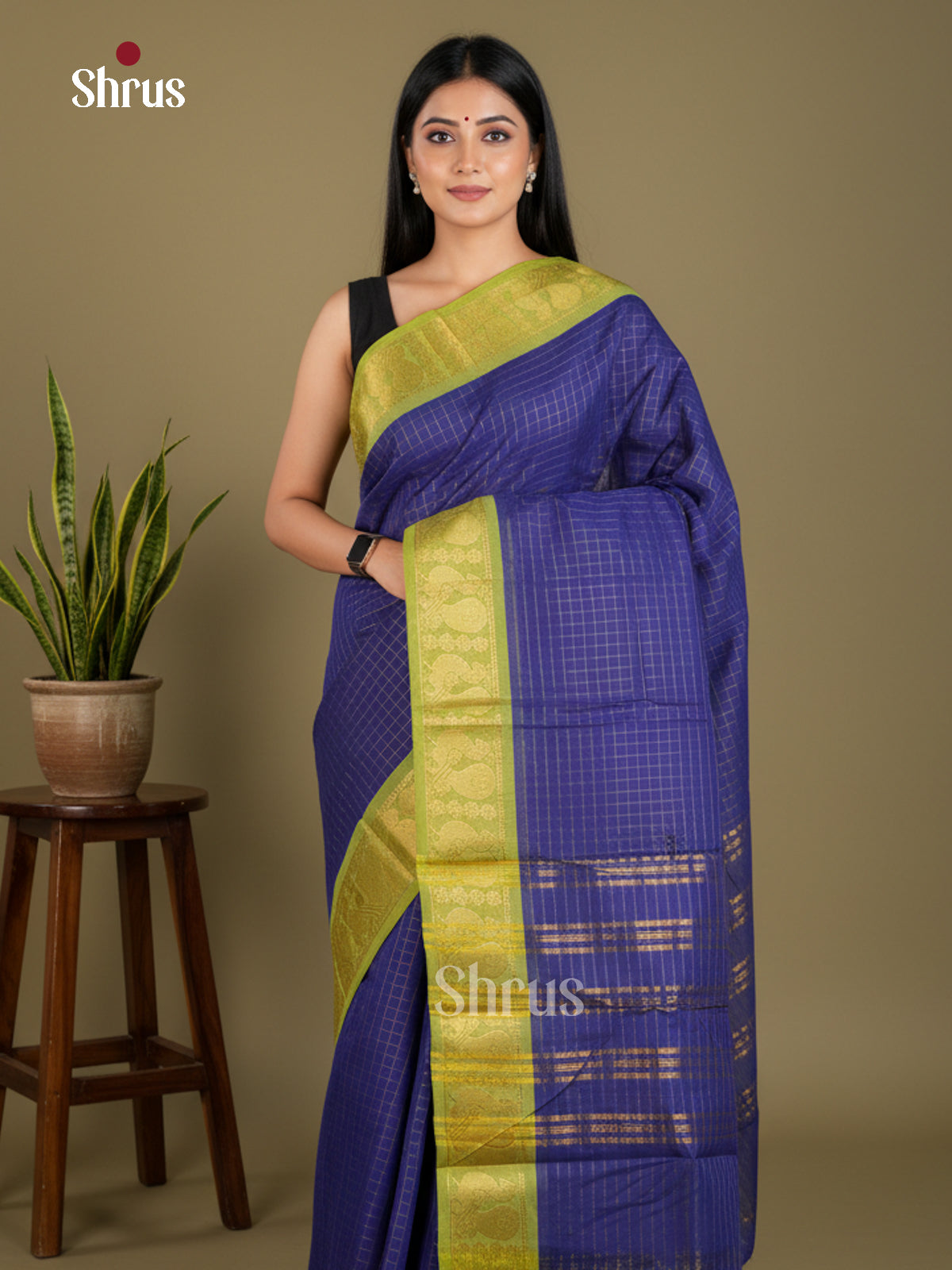 EBS03227 - Sungudi Cotton - Saree - Shop on Shrus.com