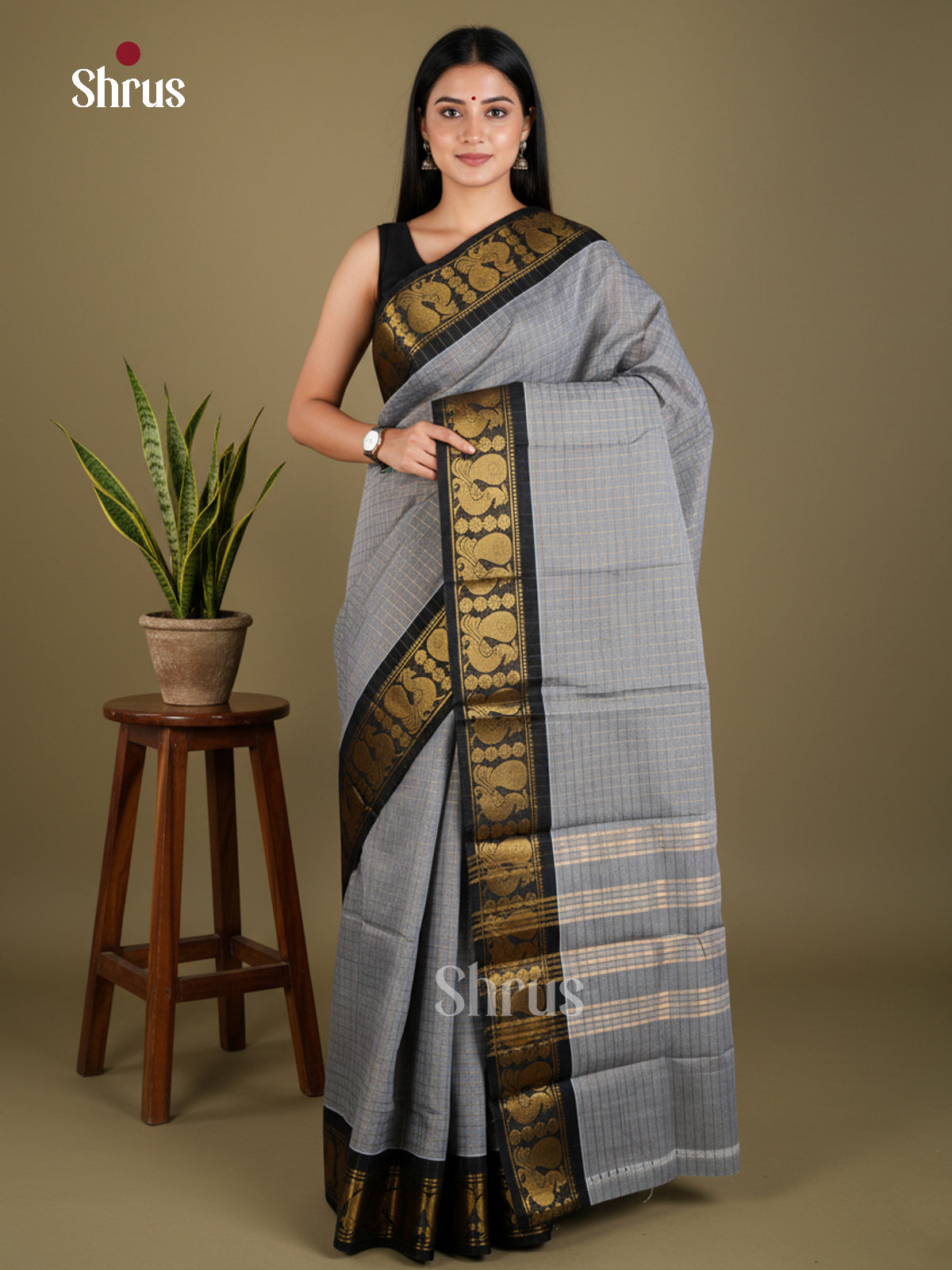 EBS03230 - Sungudi Cotton - Saree - Shop on Shrus.com
