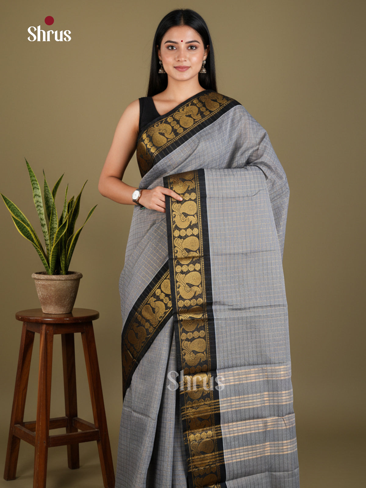 EBS03230 - Sungudi Cotton - Saree - Shop on Shrus.com