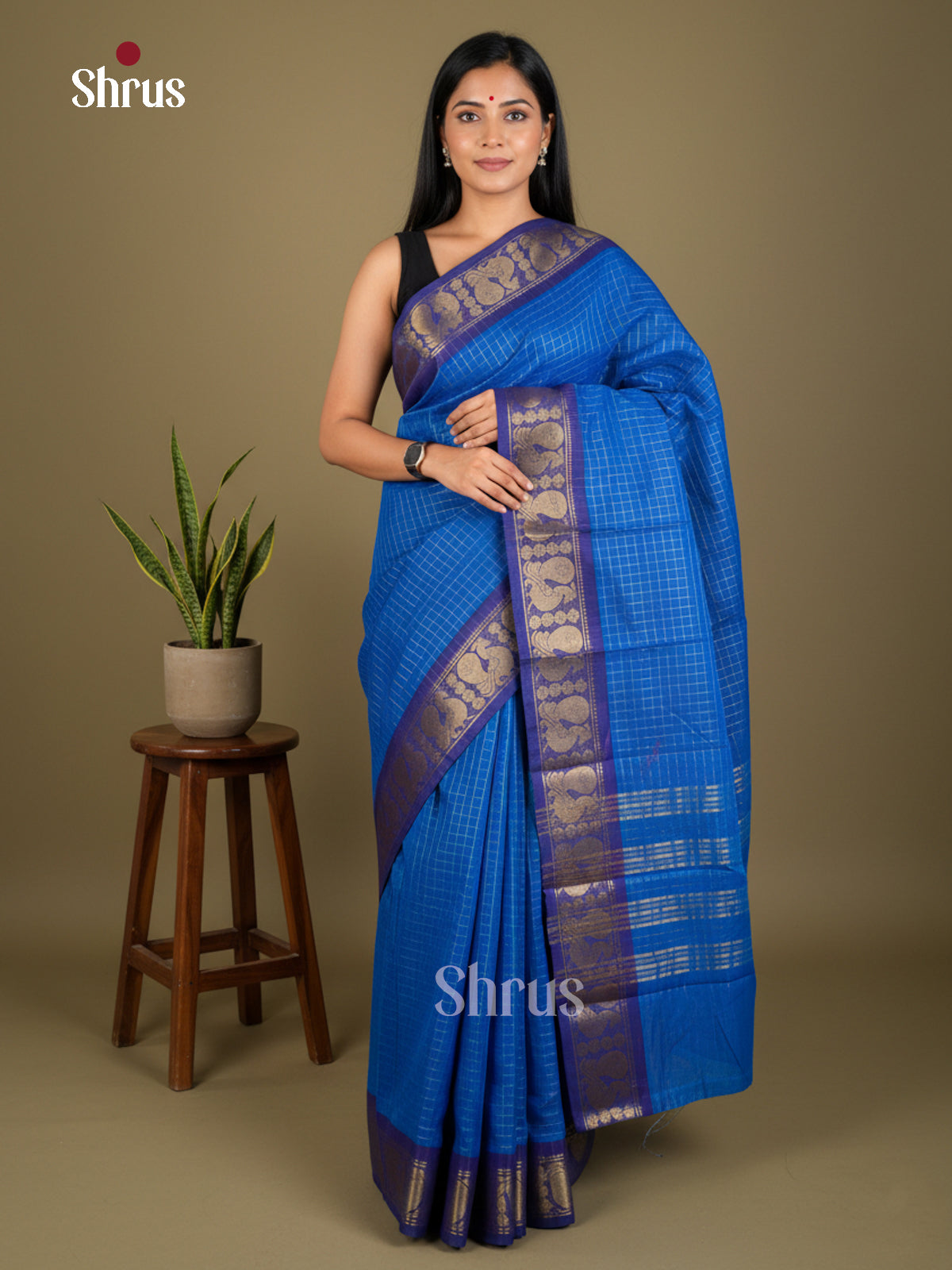 EBS03236 - Sungudi Cotton - Saree - Shop on Shrus.com