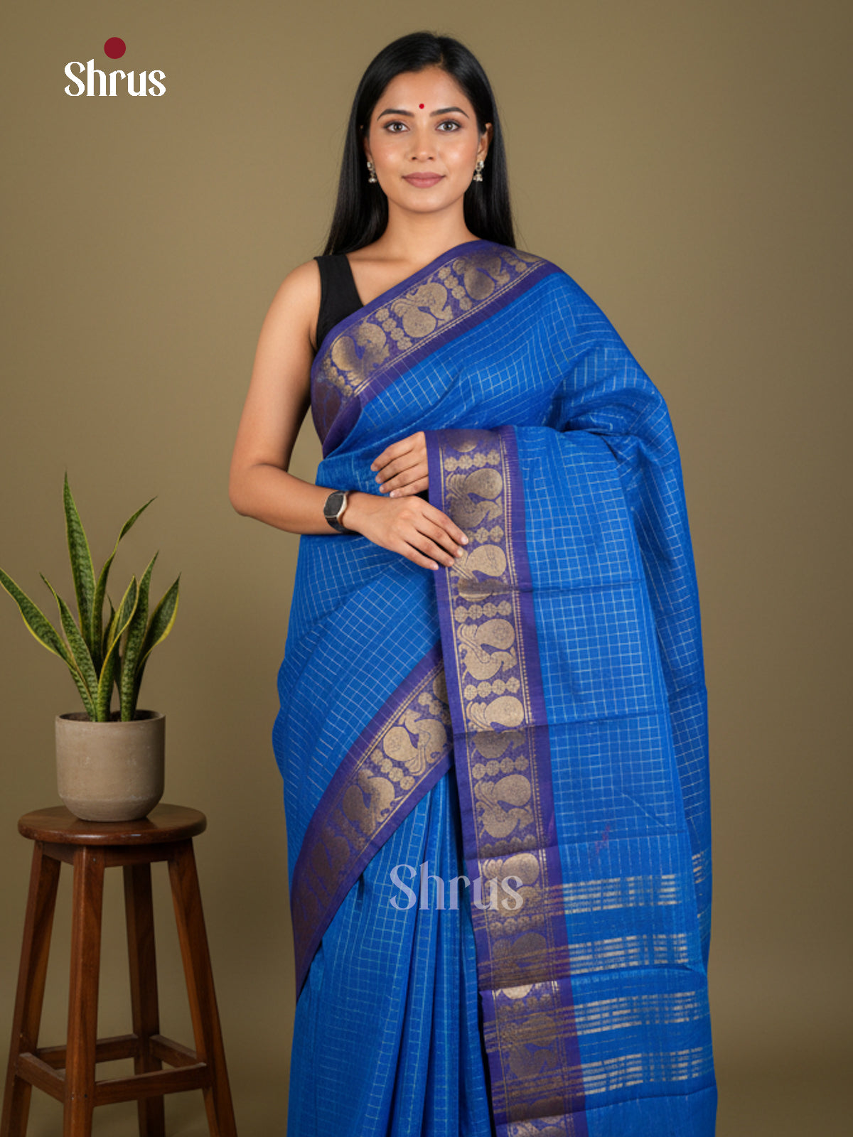 EBS03236 - Sungudi Cotton - Saree - Shop on Shrus.com
