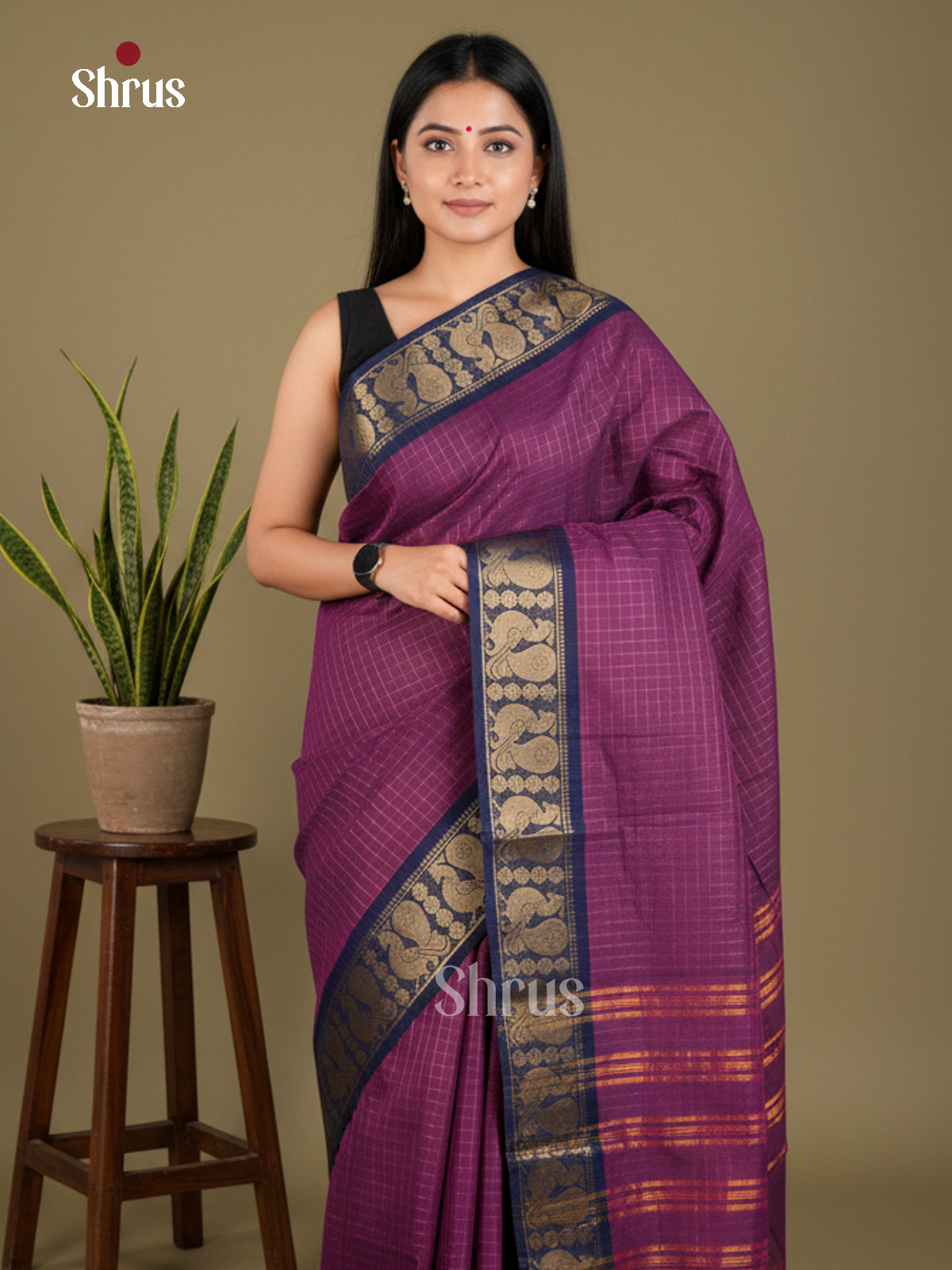 EBS03241 - Sungudi Cotton - Saree - Shop on Shrus.com