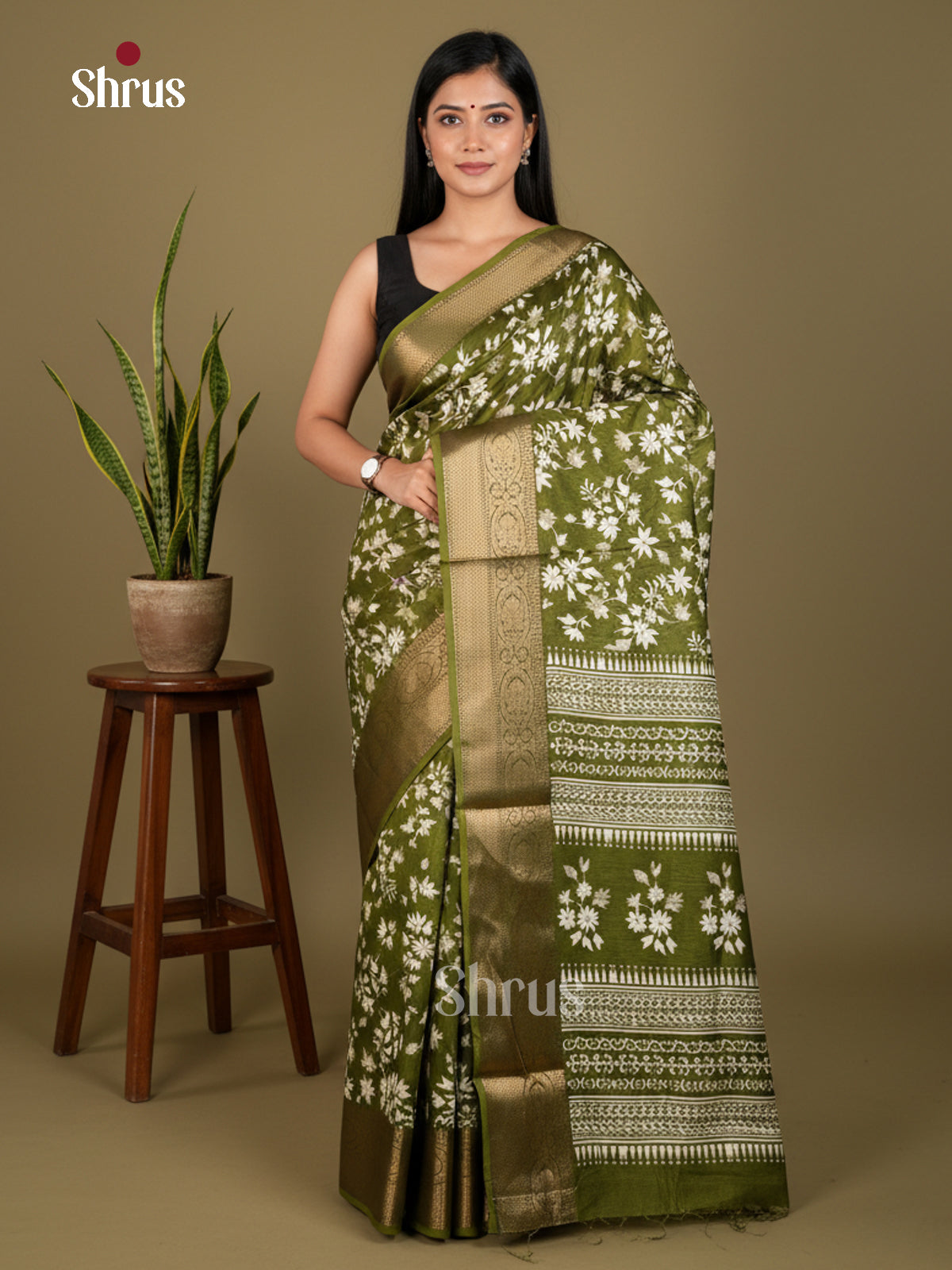 EBS04016 - Semi Crepe - Saree - Shop on Shrus.com