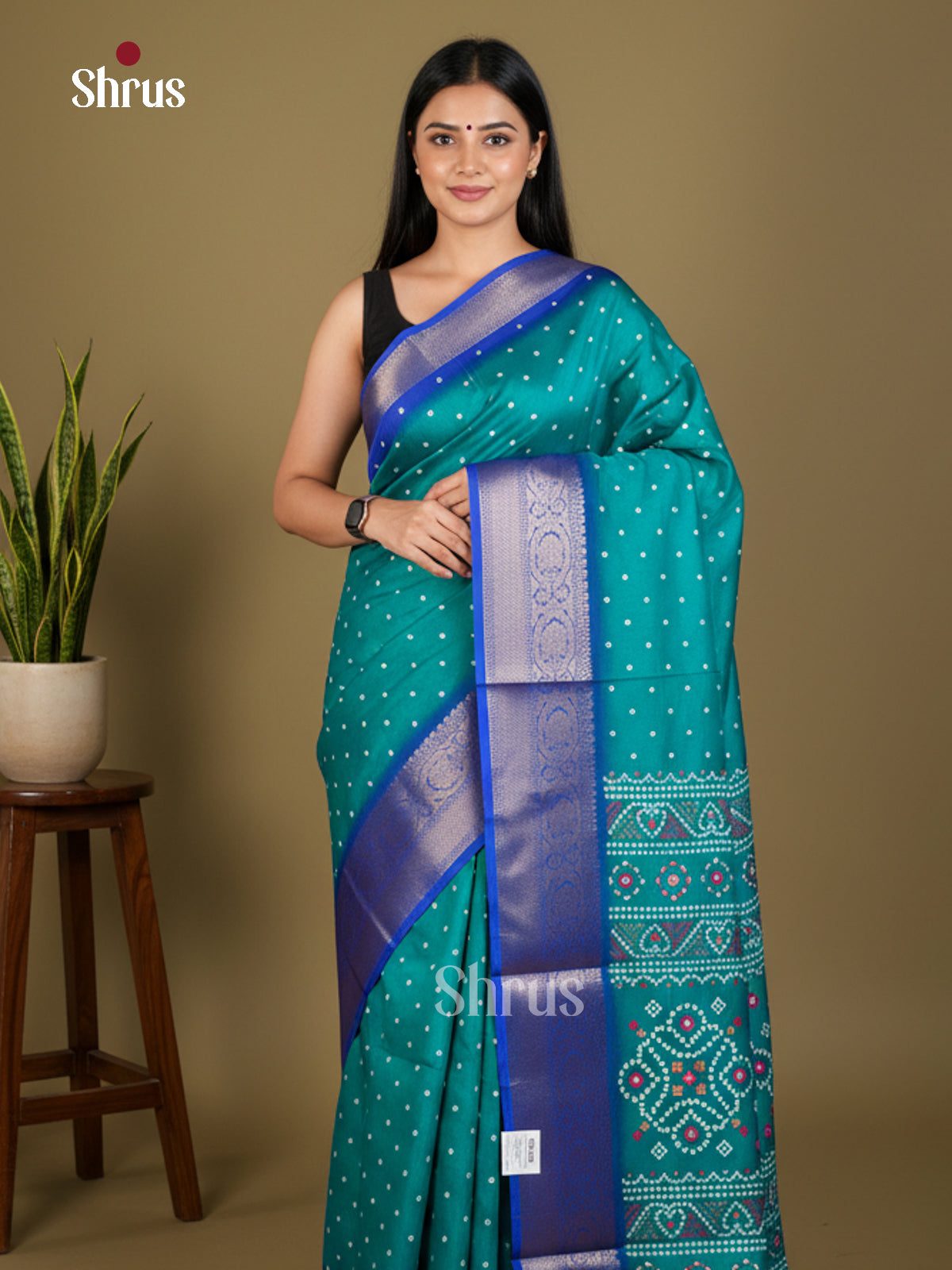 EBS04017 - Semi Crepe - Saree - Shop on Shrus.com