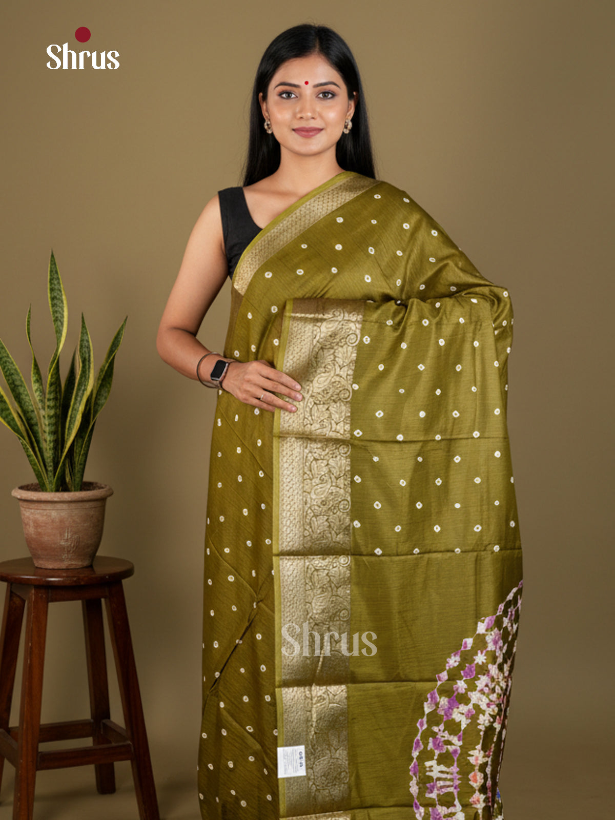 EBS04051 - Semi Crepe - Saree - Shop on Shrus.com