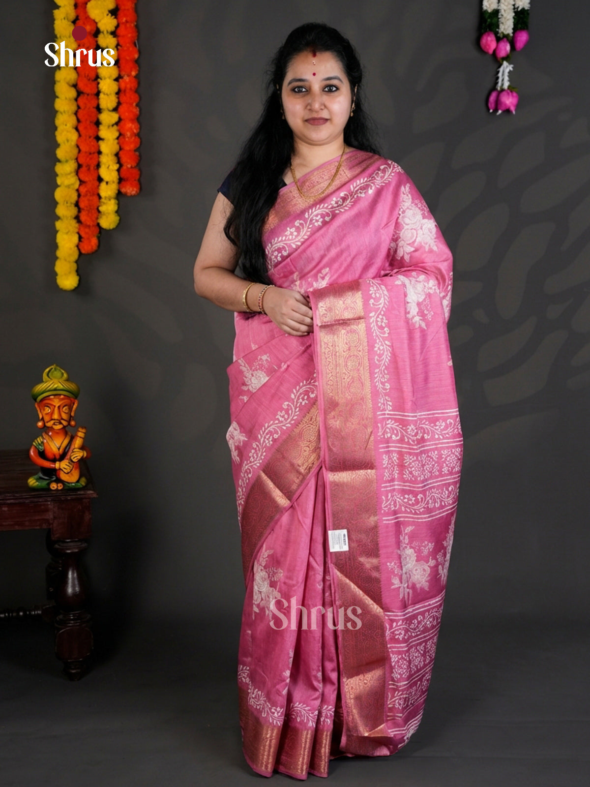 EBS04085 - Semi Crepe - Saree - Shop on Shrus.com