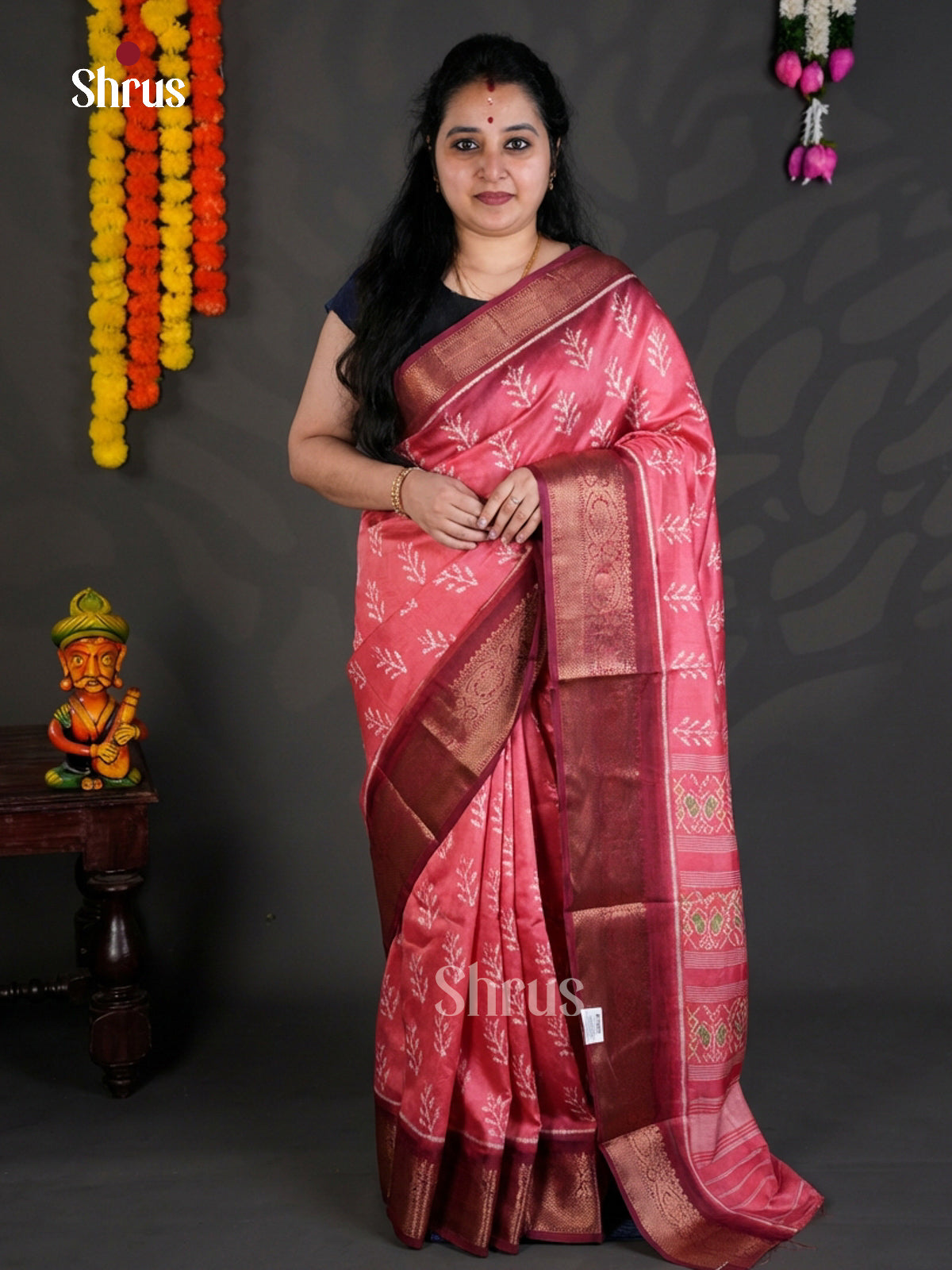 EBS04088 - Semi Crepe - Saree - Shop on Shrus.com