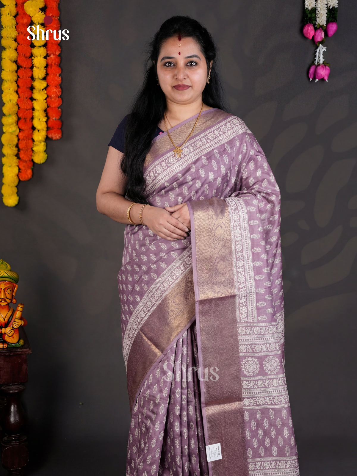 EBS04101 - Semi Crepe - Saree - Shop on Shrus.com