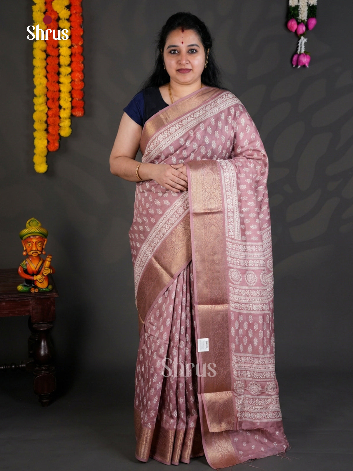 EBS04103 - Semi Crepe - Saree - Shop on Shrus.com
