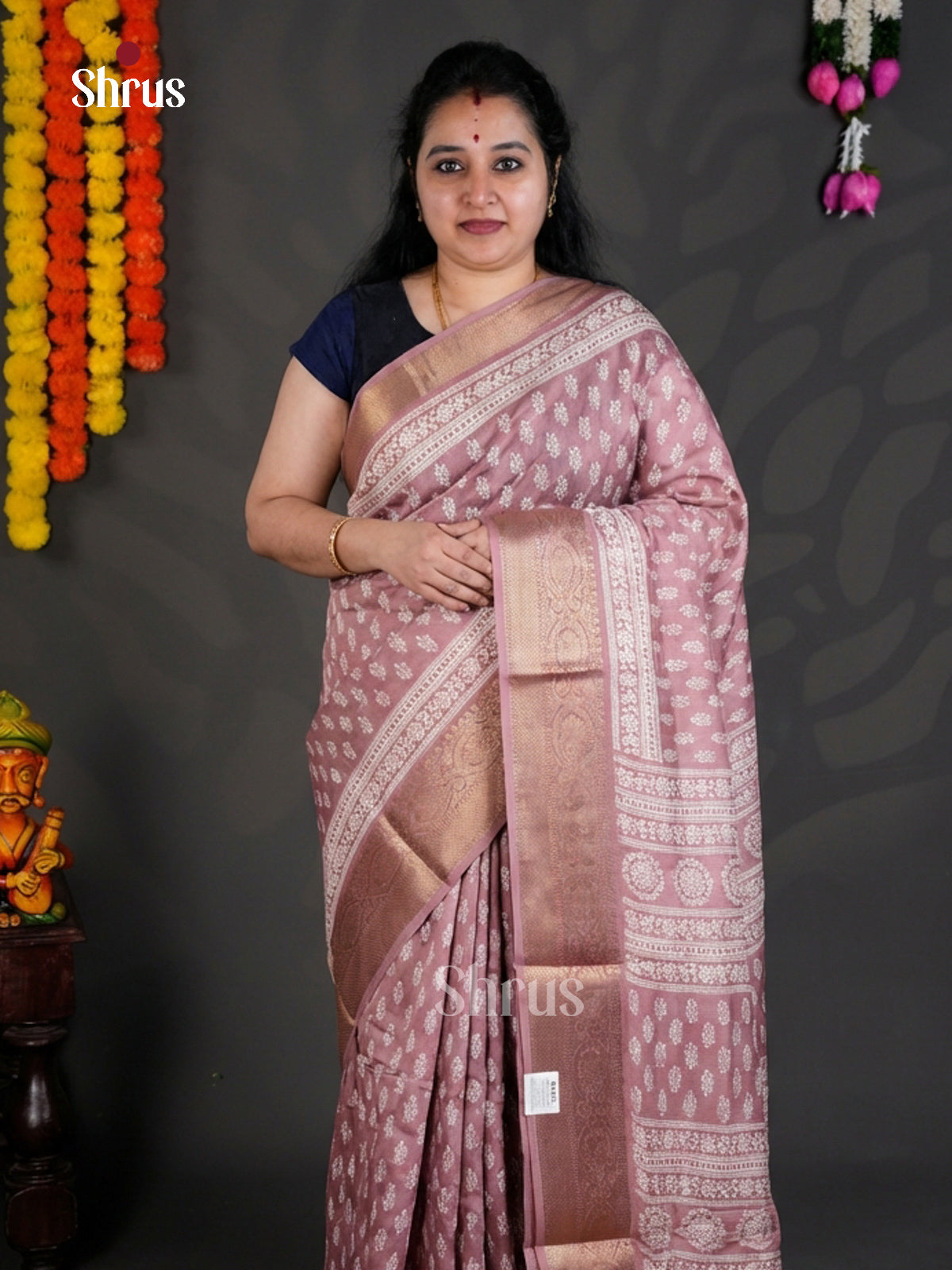 EBS04103 - Semi Crepe - Saree - Shop on Shrus.com
