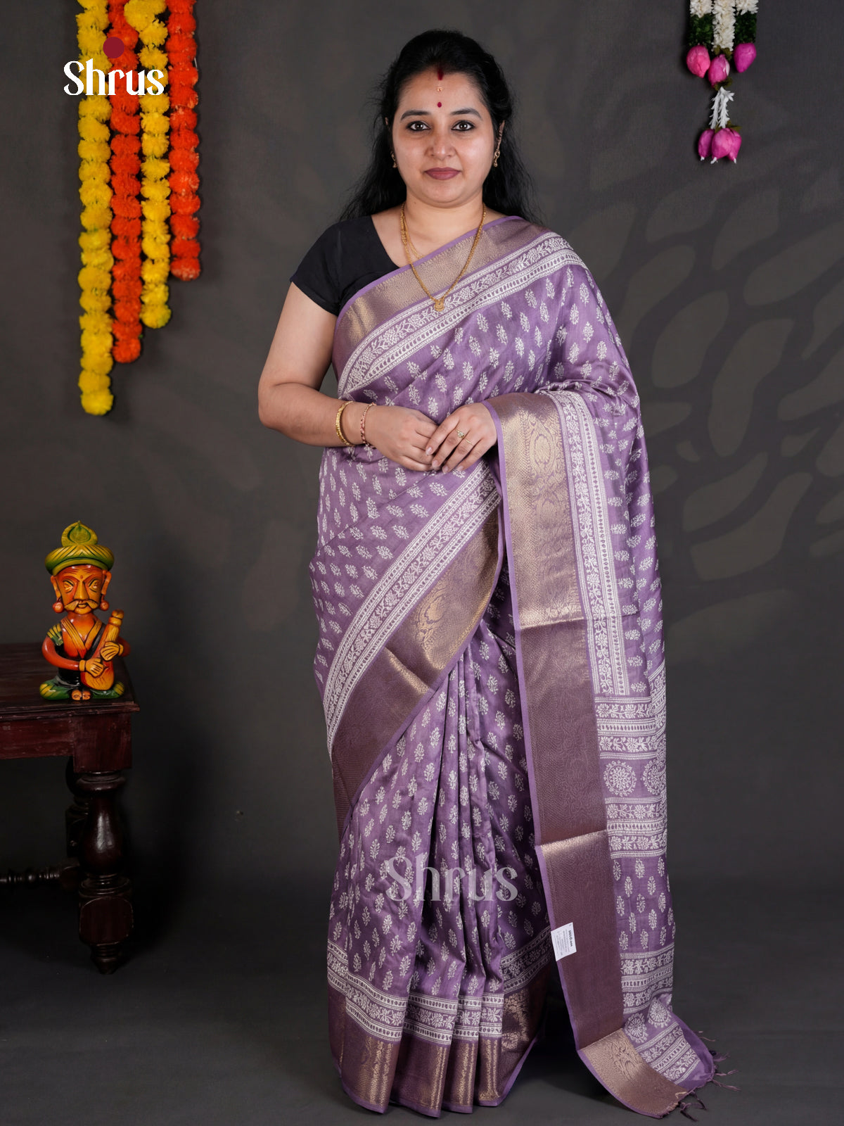 EBS04105 - Semi Crepe - Saree - Shop on Shrus.com