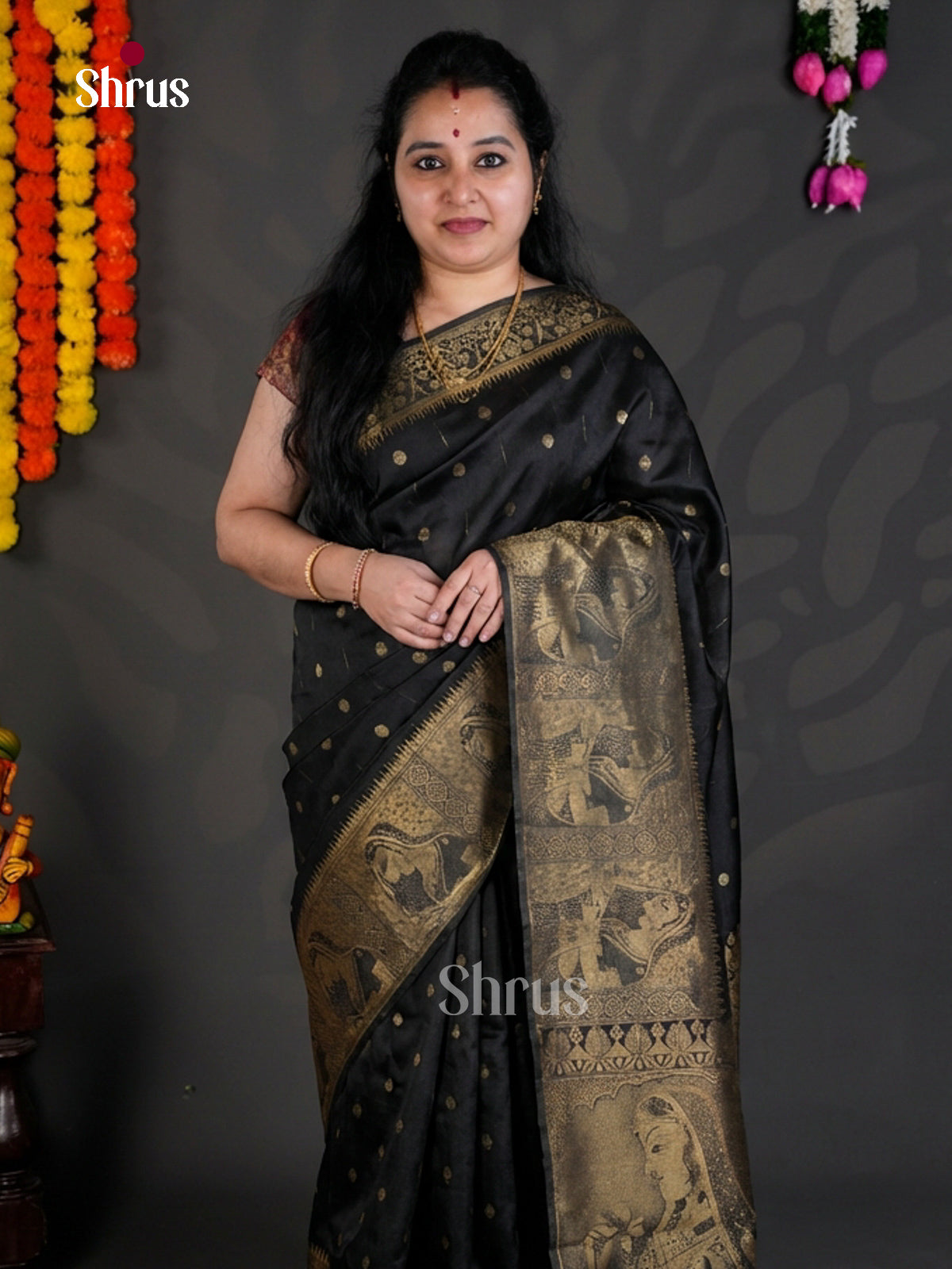EBS04180 - Semi Tussar - Saree - Shop on Shrus.com