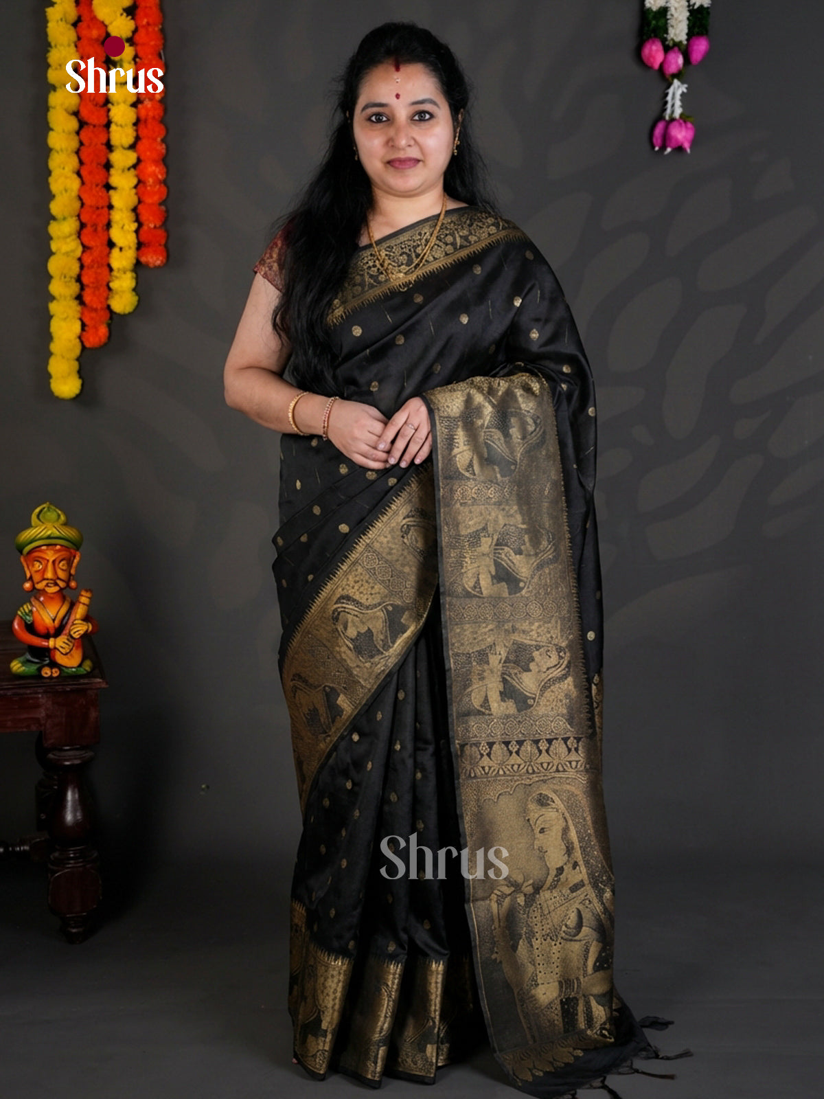 EBS04180 - Semi Tussar - Saree - Shop on Shrus.com