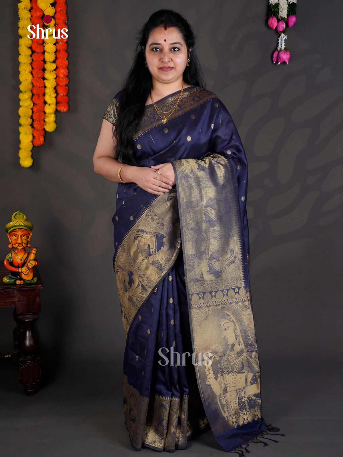 EBS04181 - Semi Tussar - Saree - Shop on Shrus.com