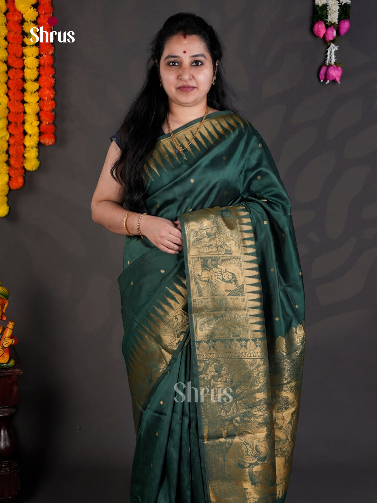 EBS04186 - Semi Tussar - Saree - Shop on Shrus.com