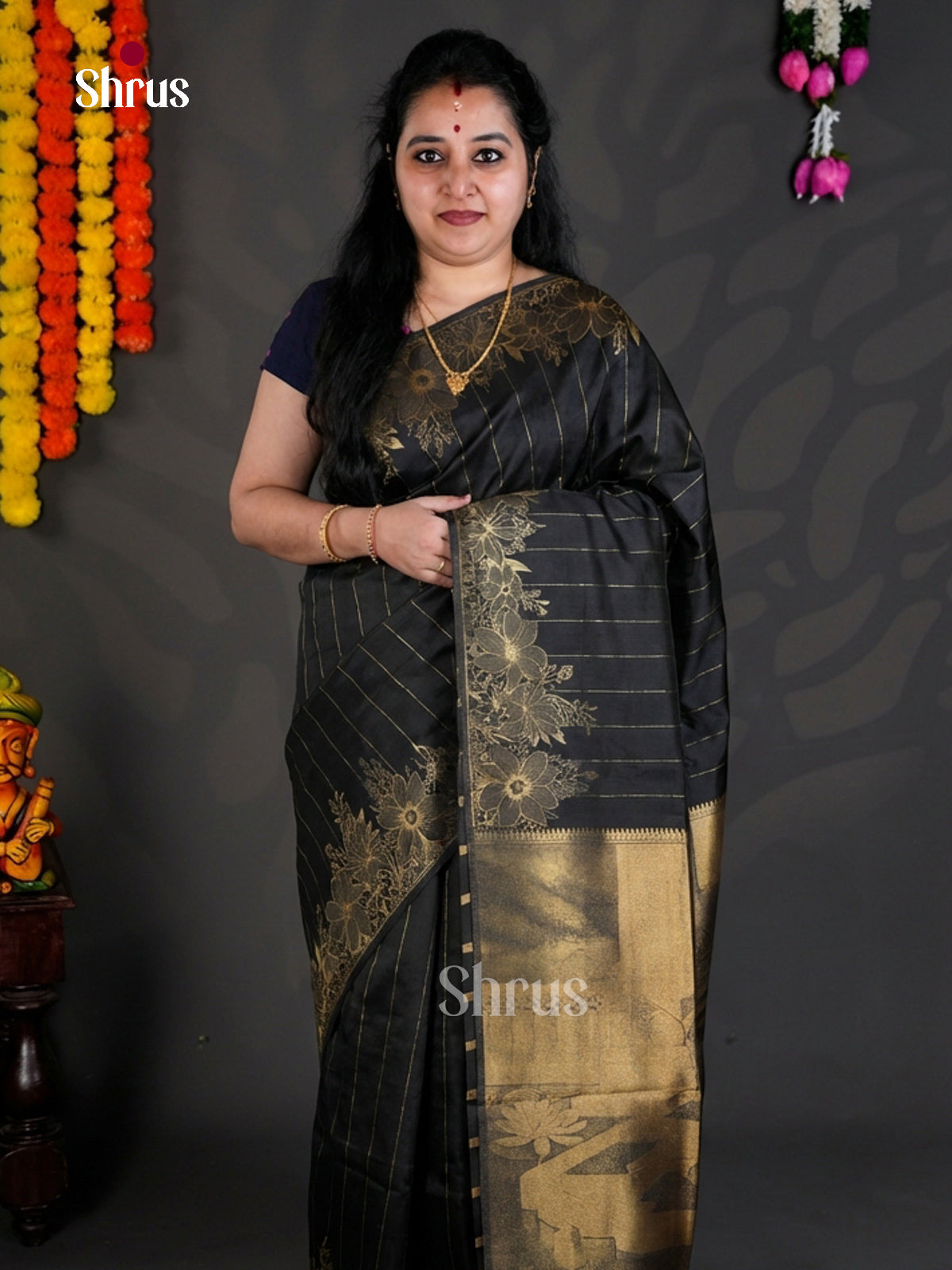 EBS04189 - Semi Tussar - Saree - Shop on Shrus.com