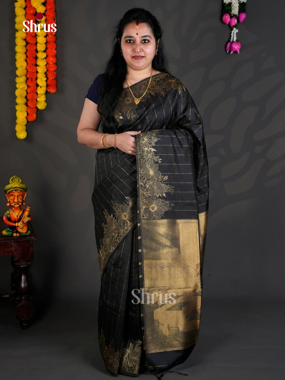 EBS04189 - Semi Tussar - Saree - Shop on Shrus.com