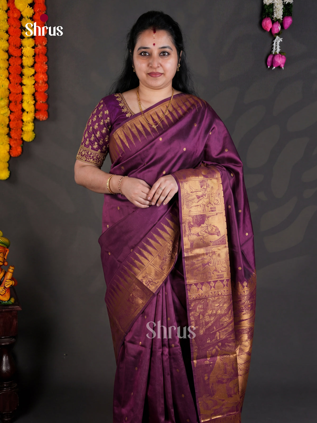 EBS04192 - Semi Tussar - Saree - Shop on Shrus.com