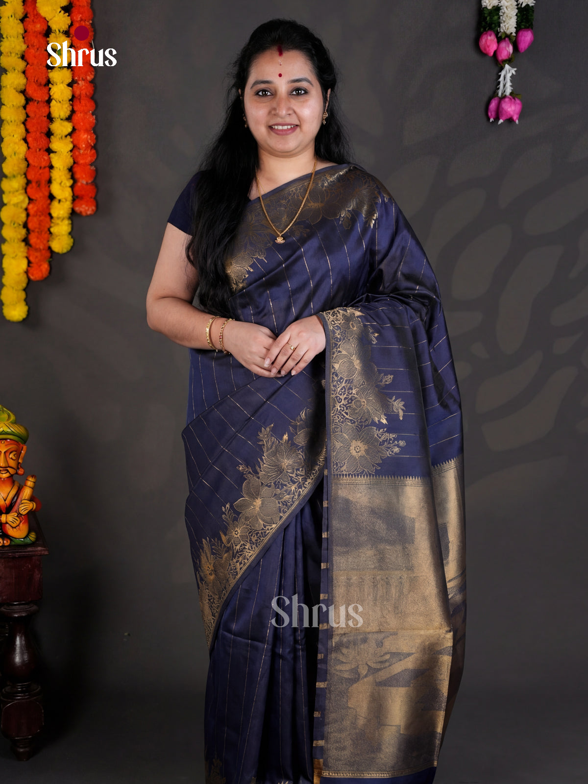 EBS04199 - Semi Tussar - Saree - Shop on Shrus.com