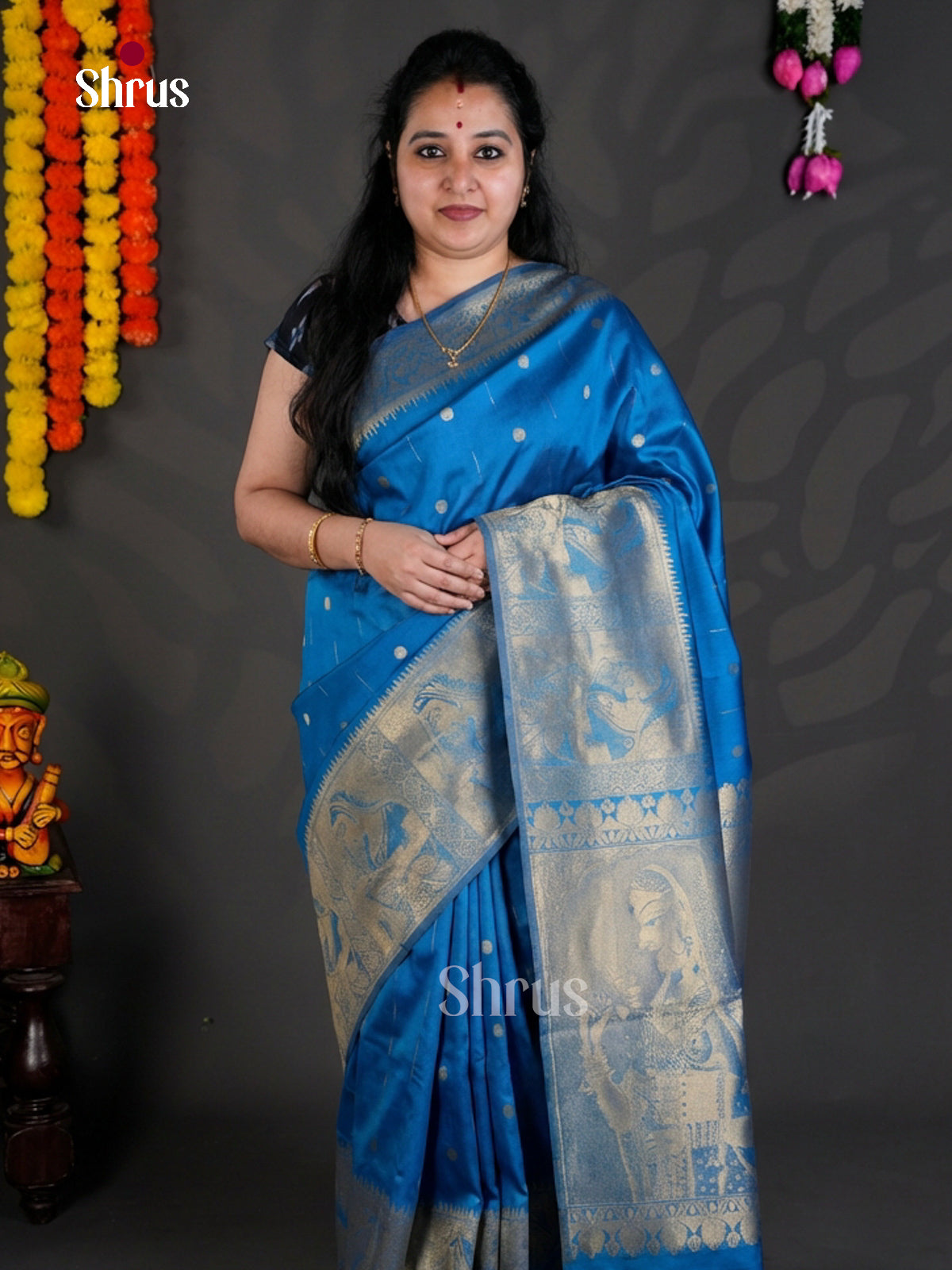 EBS04204 - Semi Tussar - Saree - Shop on Shrus.com
