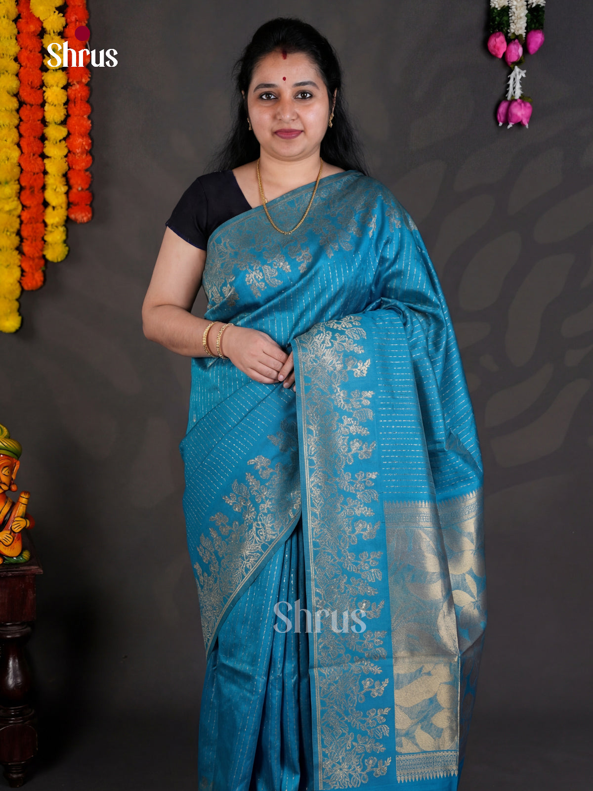 EBS04210 - Semi Tussar - Saree - Shop on Shrus.com
