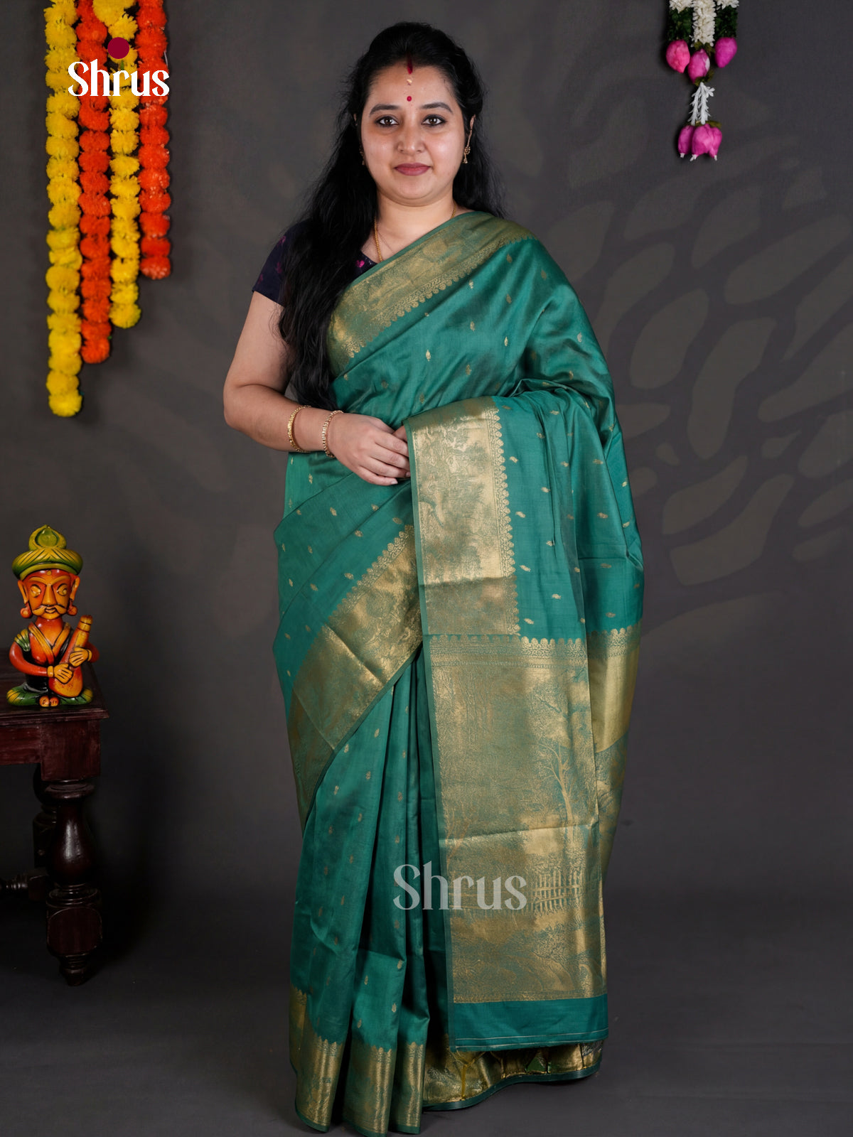 EBS04211 - Semi Tussar - Saree - Shop on Shrus.com