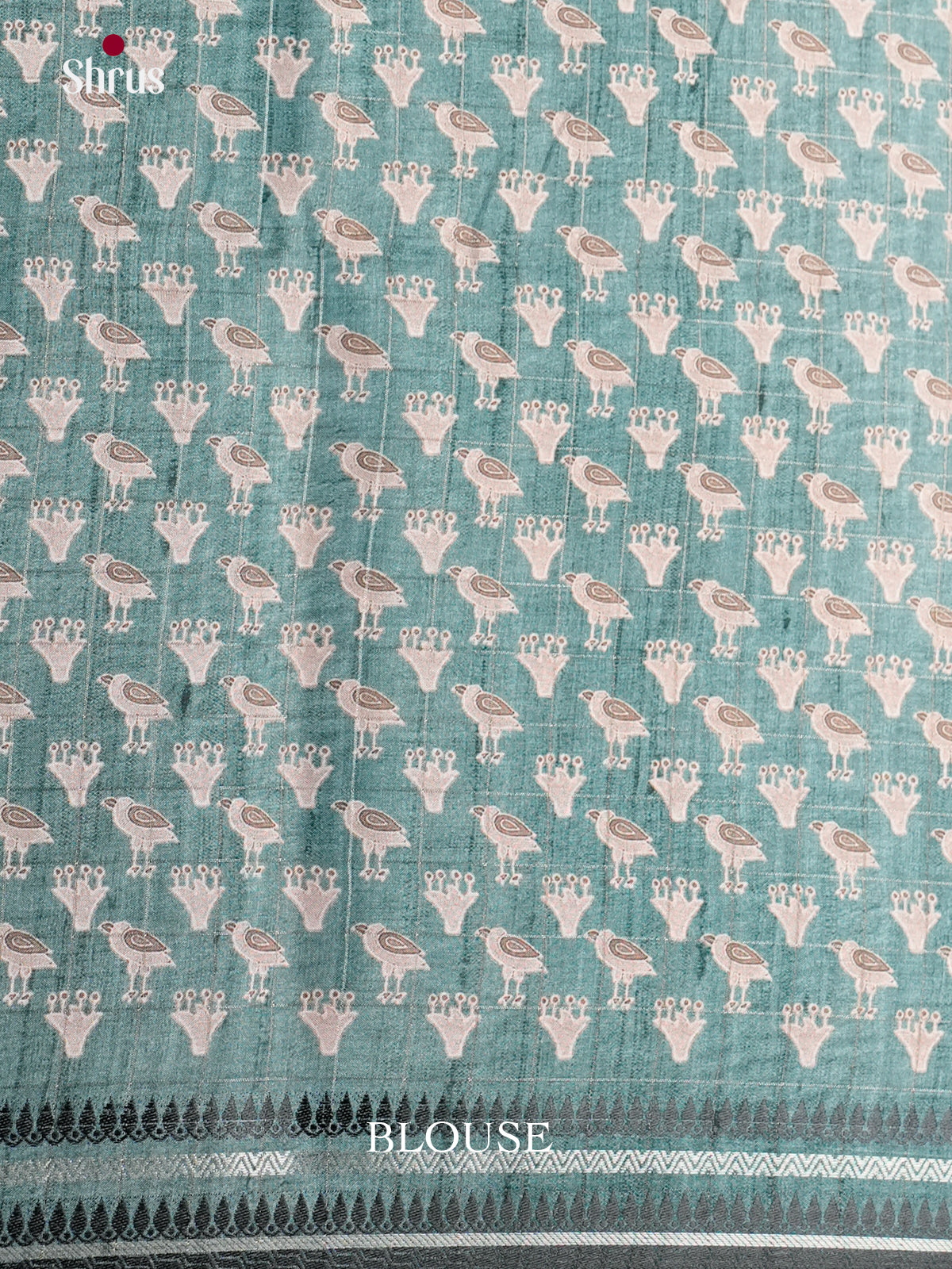 EBS04407 - Printed Semi Tussar - Saree - Shop on Shrus.com