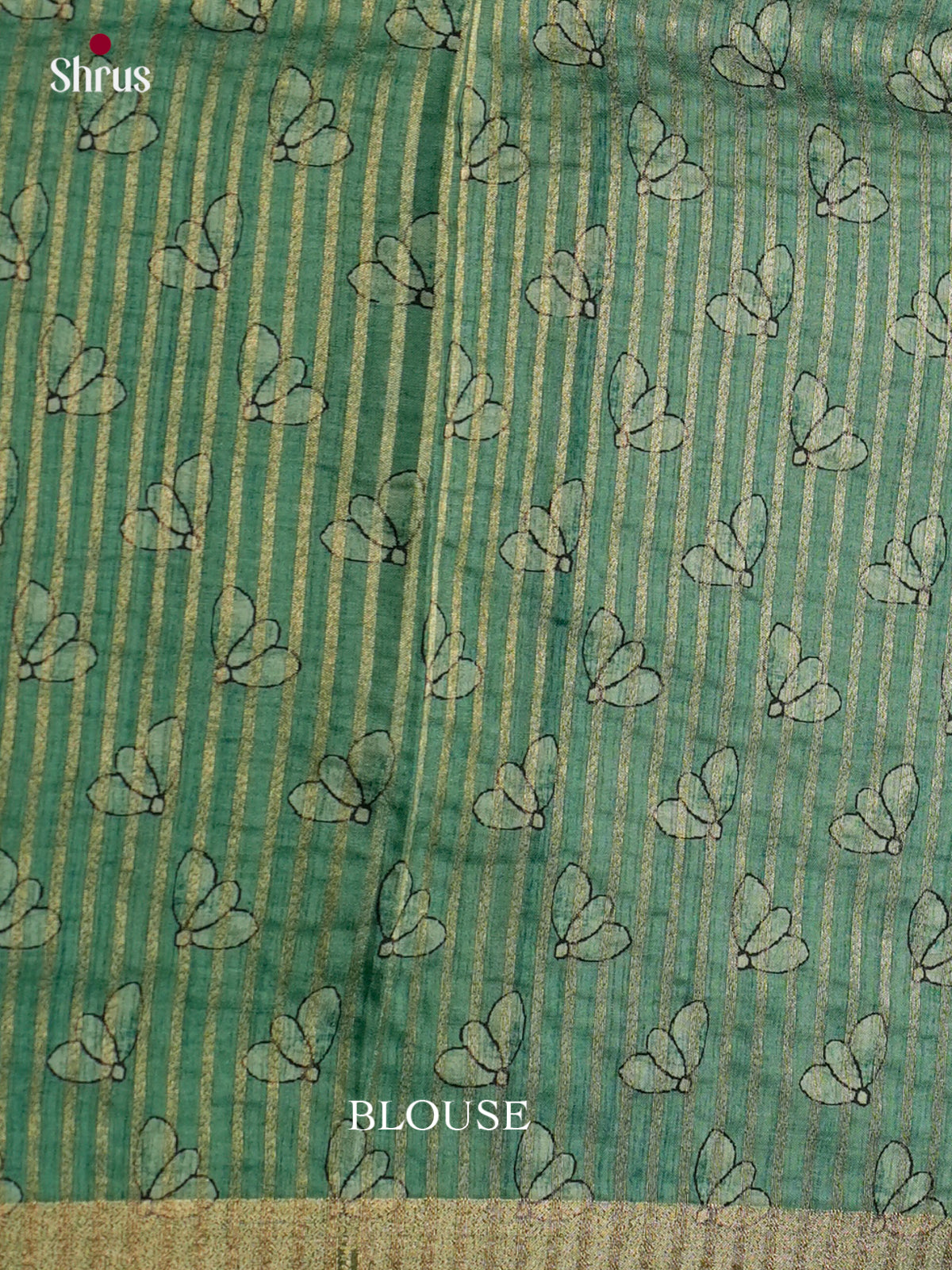 Printed Semi Tussar Saree - EBS04521 - Shop on Shrus.com