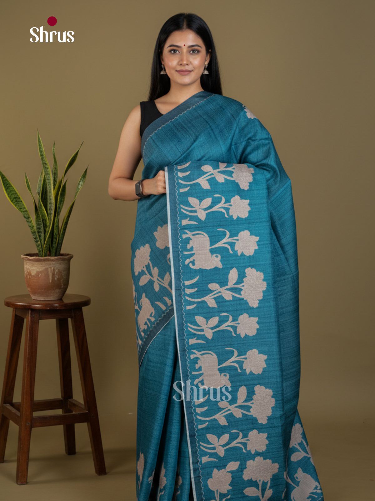 Semi matka Saree - EBS04628 - Shop on Shrus.com