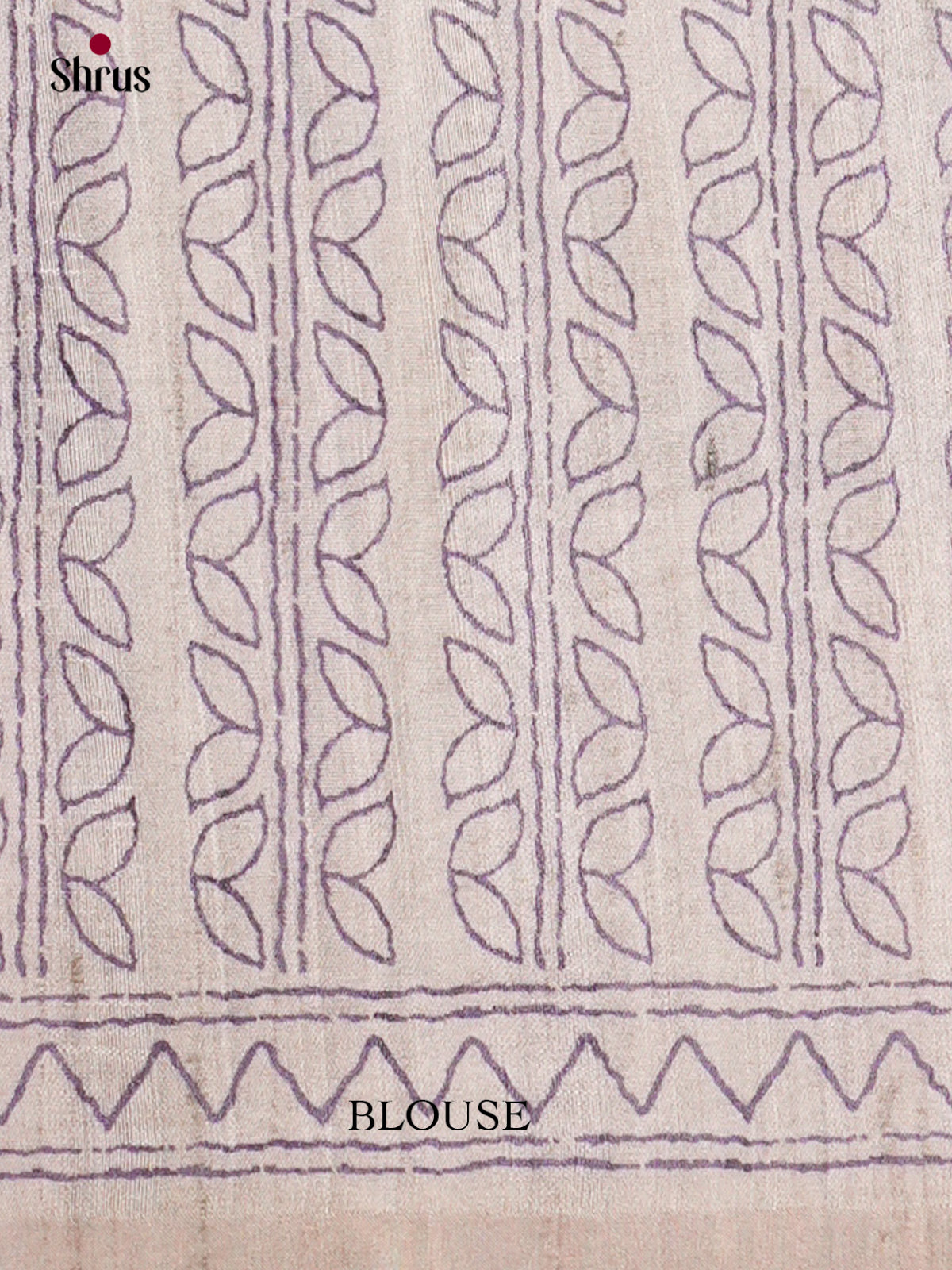 Semi Tussar Saree - EBS04641 - Shop on Shrus.com